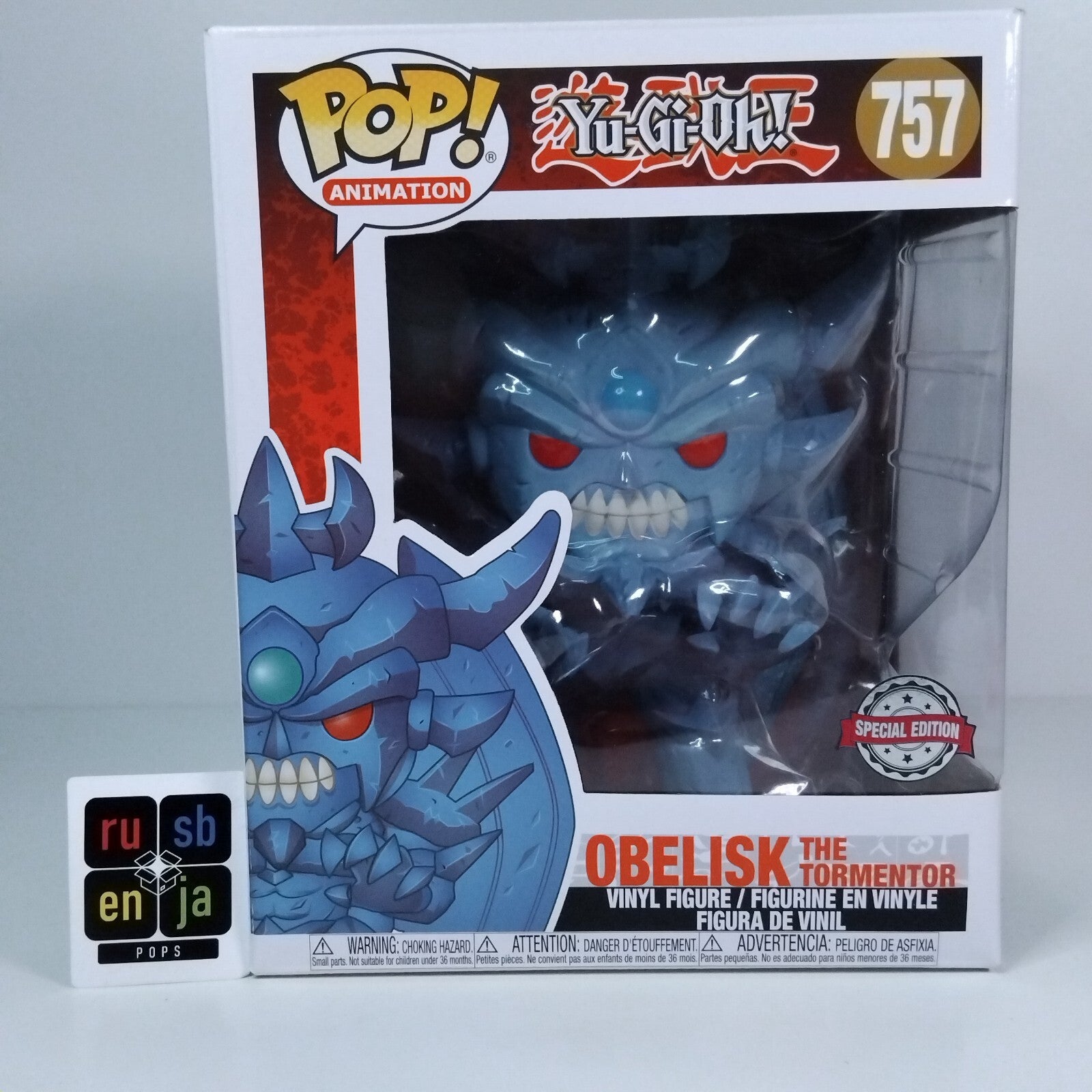 Funko Pop! Anime Yu-Gi-Oh! Obelisk The Tormentor 6" Inch Special Edition #757