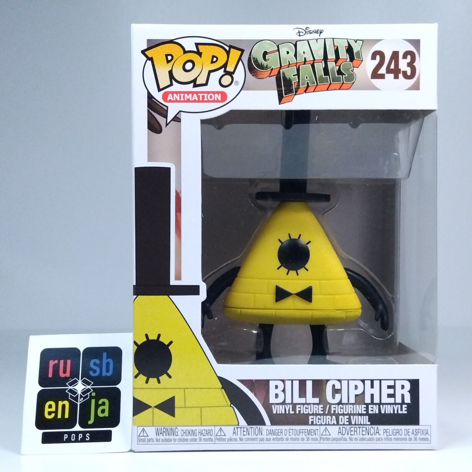 Funko Pop! Animation Gravity Falls Bill Cipher #243