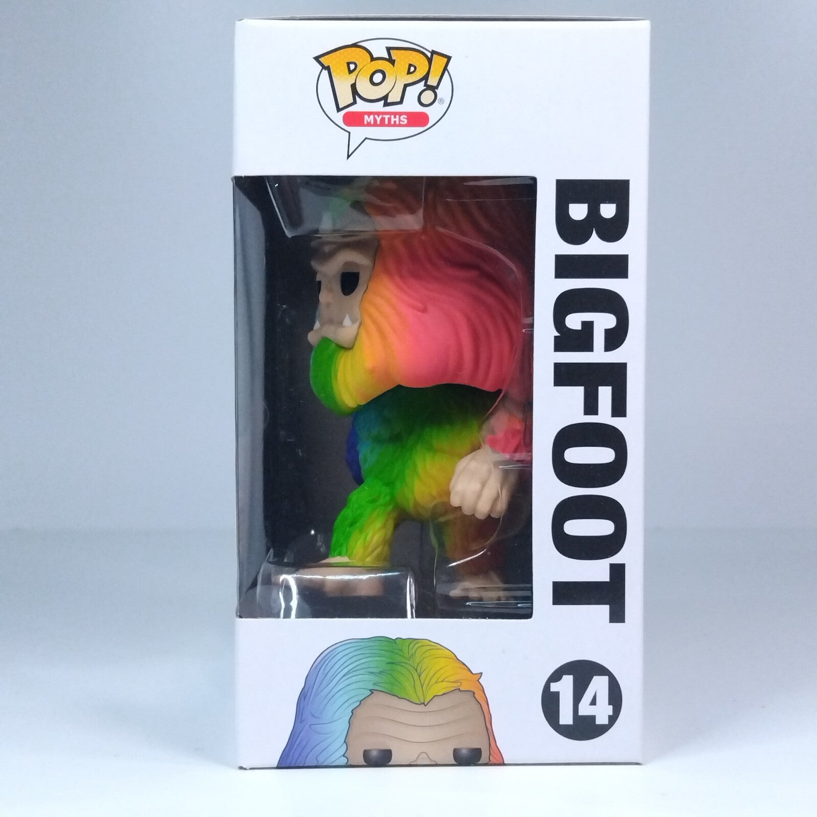 Funko Pop! Myths Bigfoot Pride Rainbow Limited Edition #14