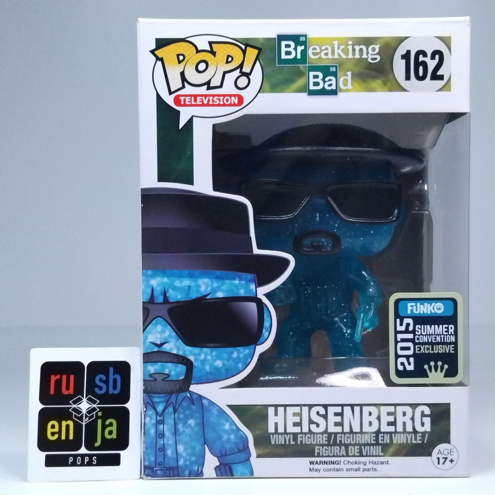 Funko Pop! TV Breaking Bad - Blue Crystal Heisenberg Exclusive #162