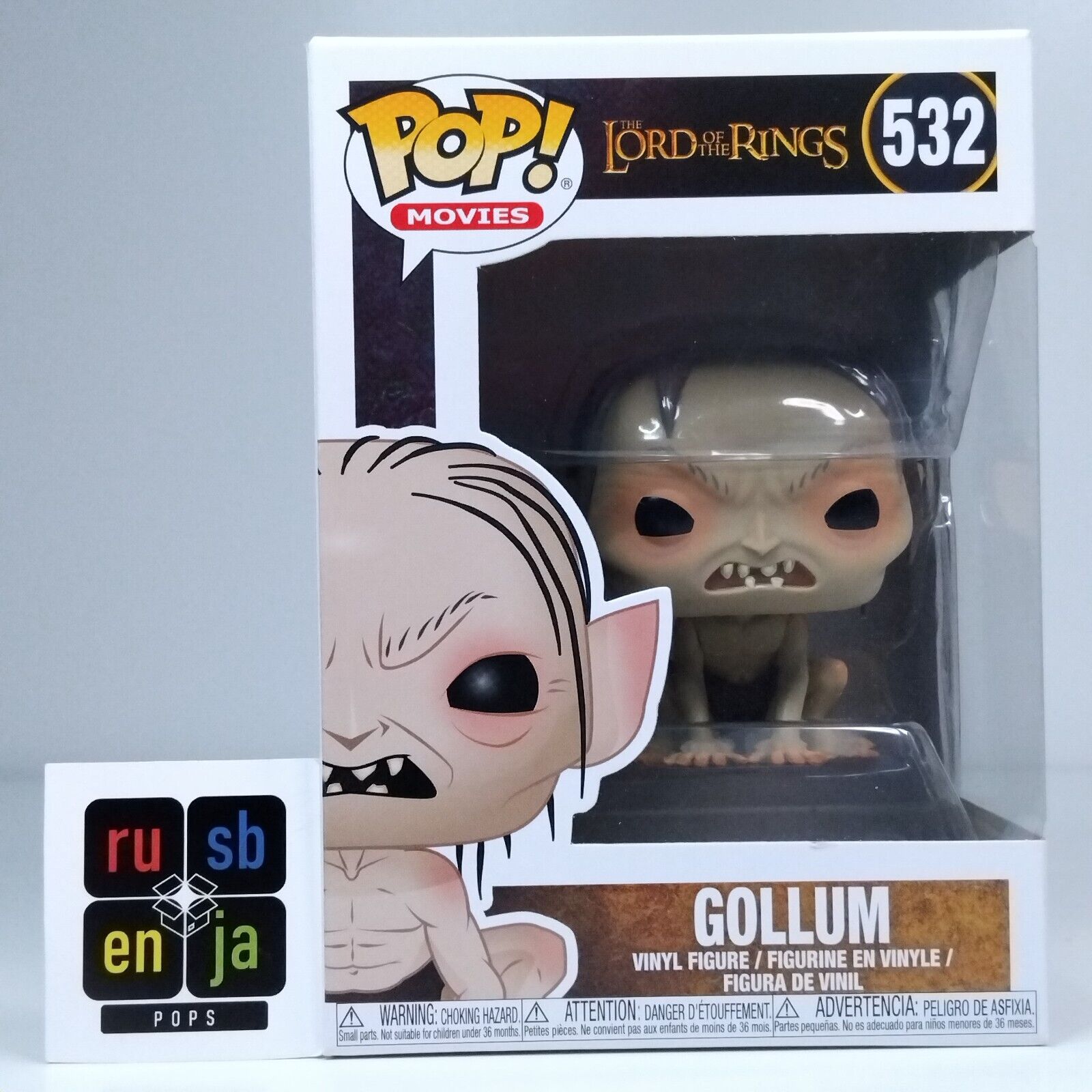 Funko Pop! Movies Lord of the Rings Gollum #532