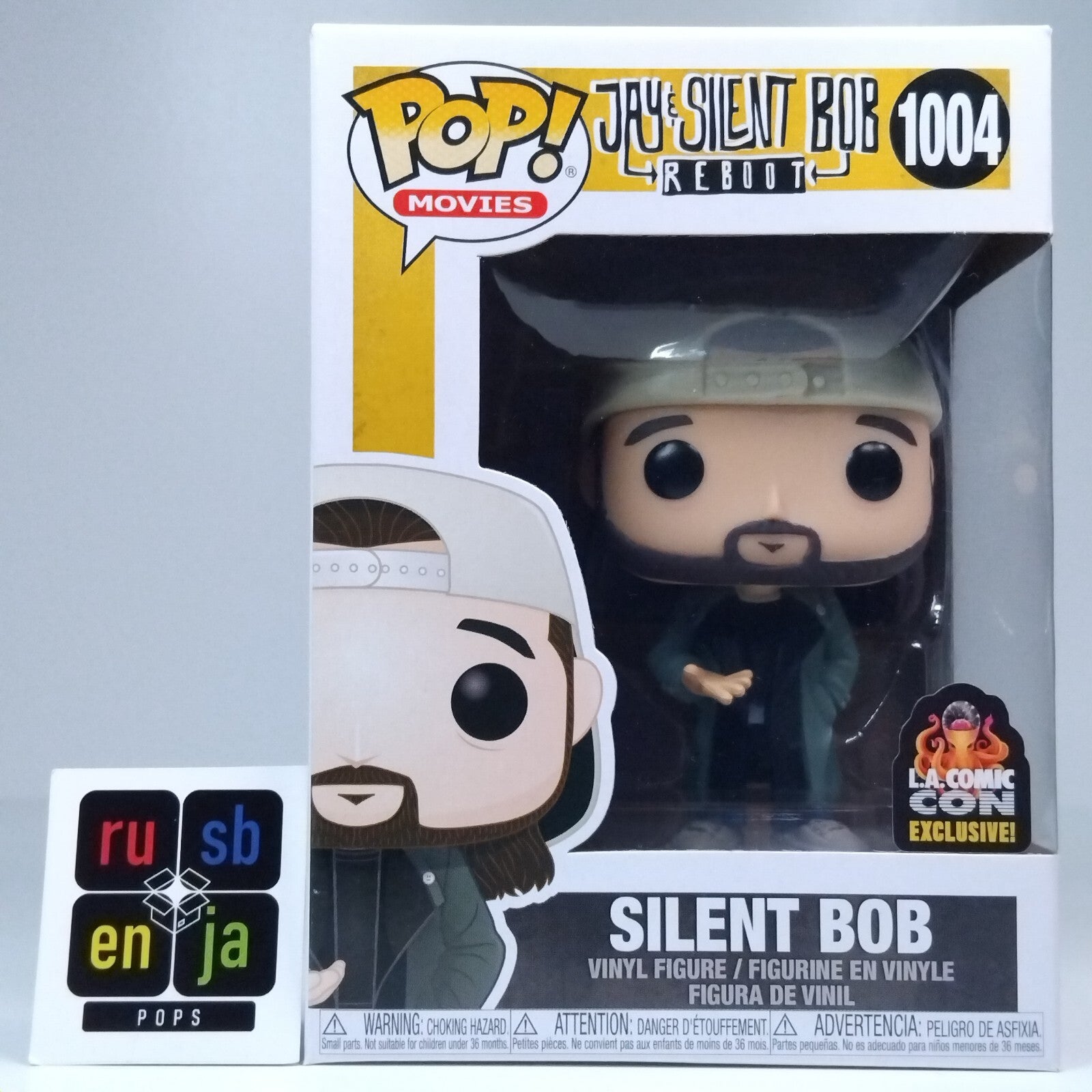 Funko Pop! Movies Jay And Silent Bob Reboot Silent Bob LA Comic Con #1004