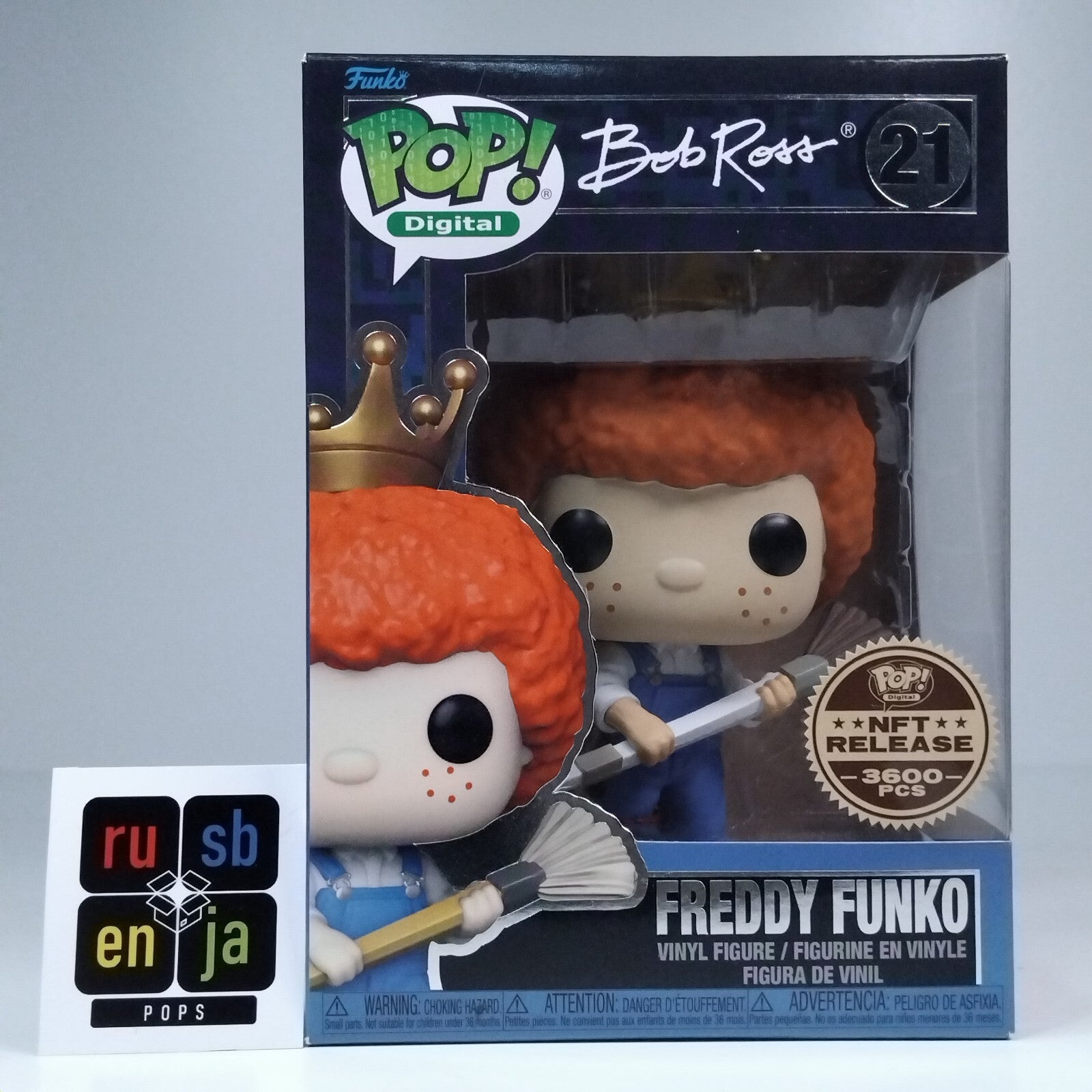Funko Pop! Digital Icons Freddy Funko as Bob Ross 3,600 Pcs #21