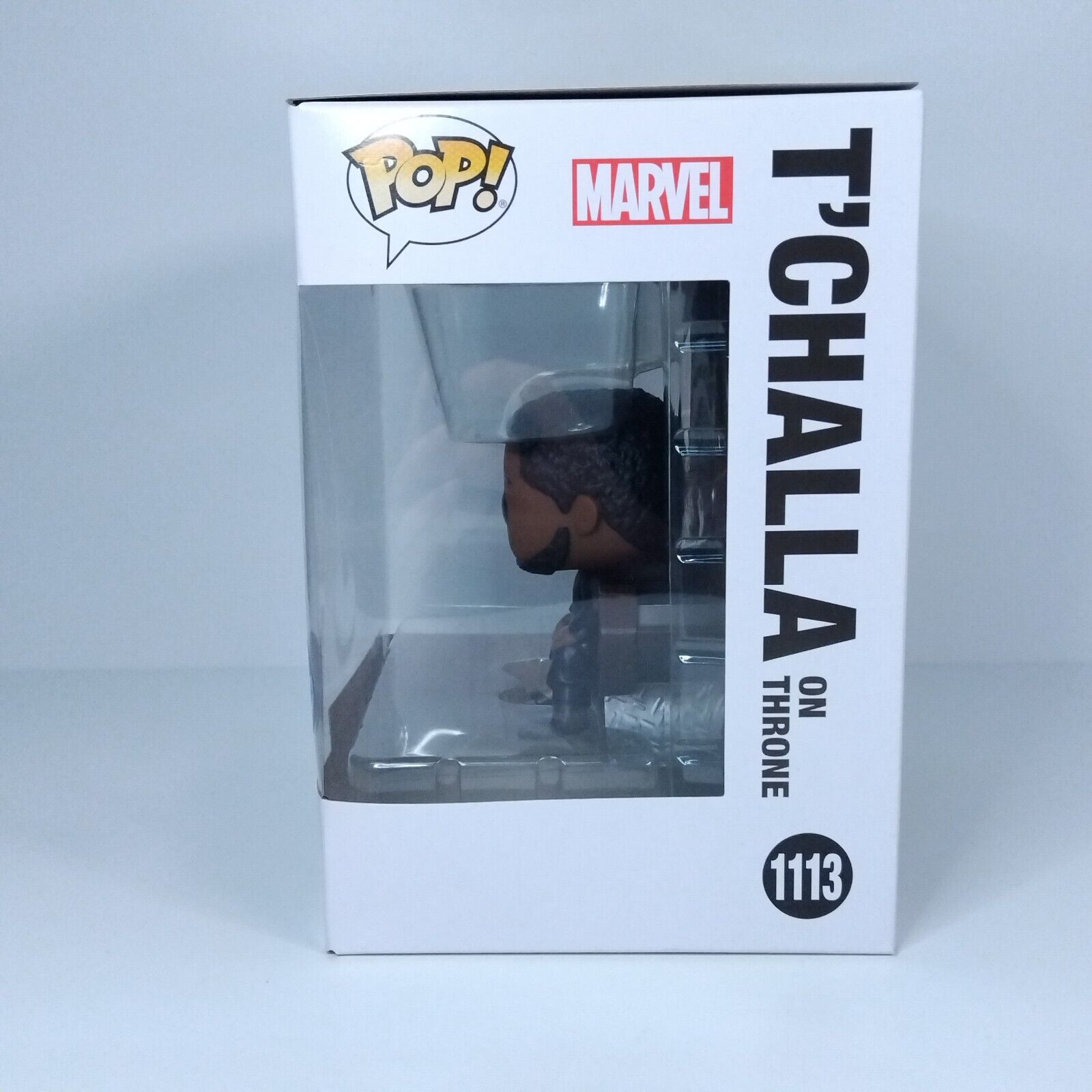 Funko Pop! Marvel Black Panther 6" Inch T'Challa on Throne Special Edition #1113