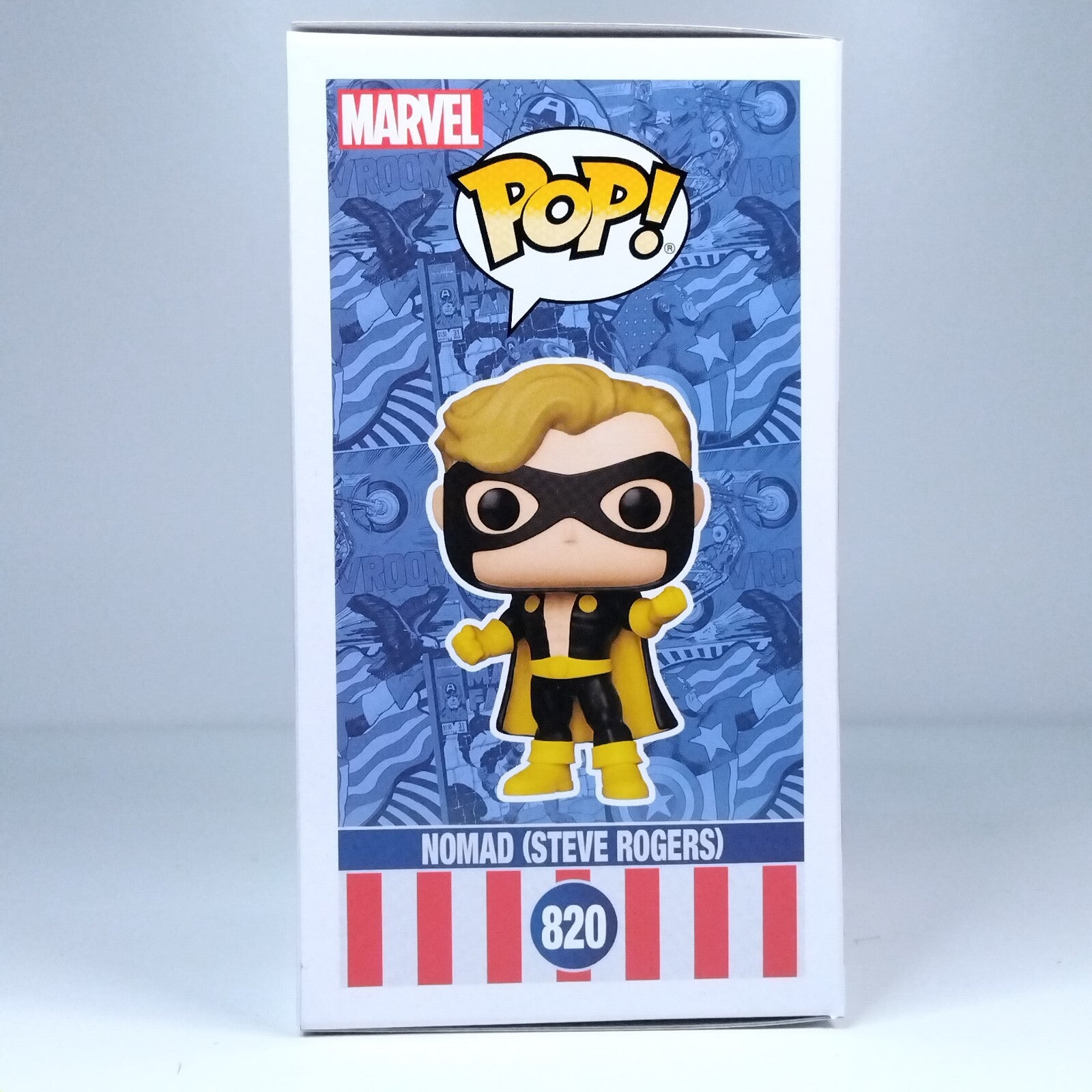 Funko Pop! Marvel Nomad Steve Rogers Captain America Collector Corps #820