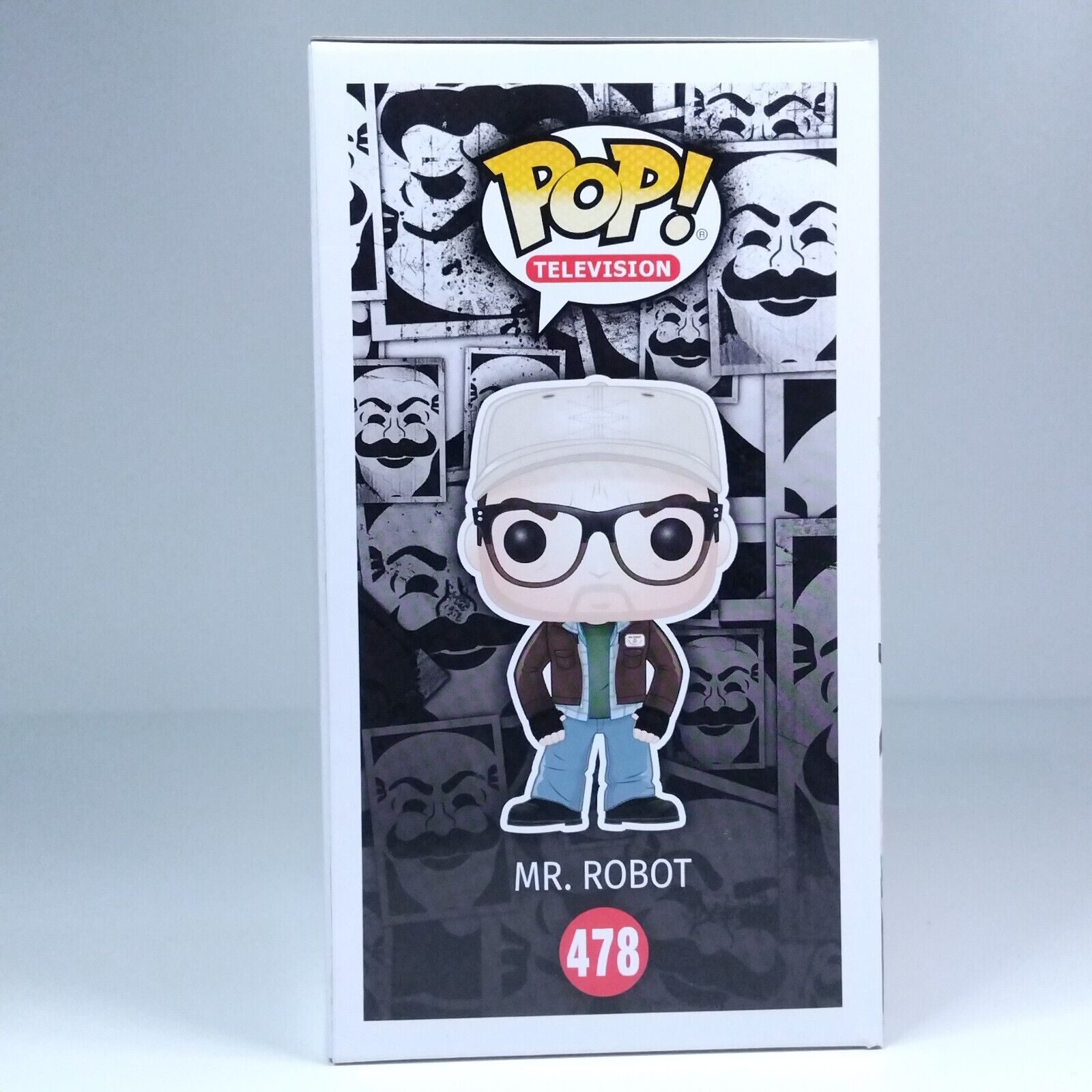 Funko Pop! TV Mr. Robot Signed Christian Slater COA #478 WS