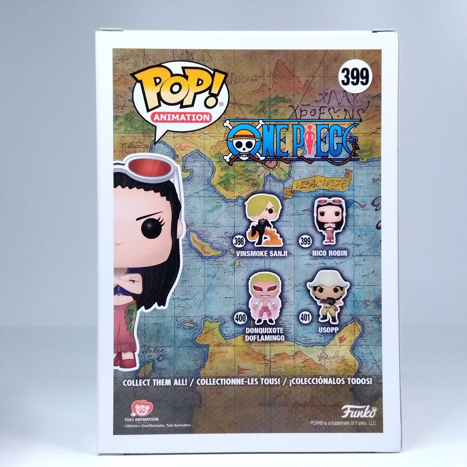 Funko Pop! Anime One Piece Nico Robin Signed Stephanie Young COA #399