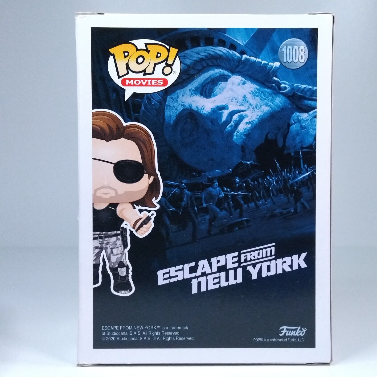 Funko Pop! Movies Escape from New York Snake Plissken NYCC 1,000 Pcs #1008