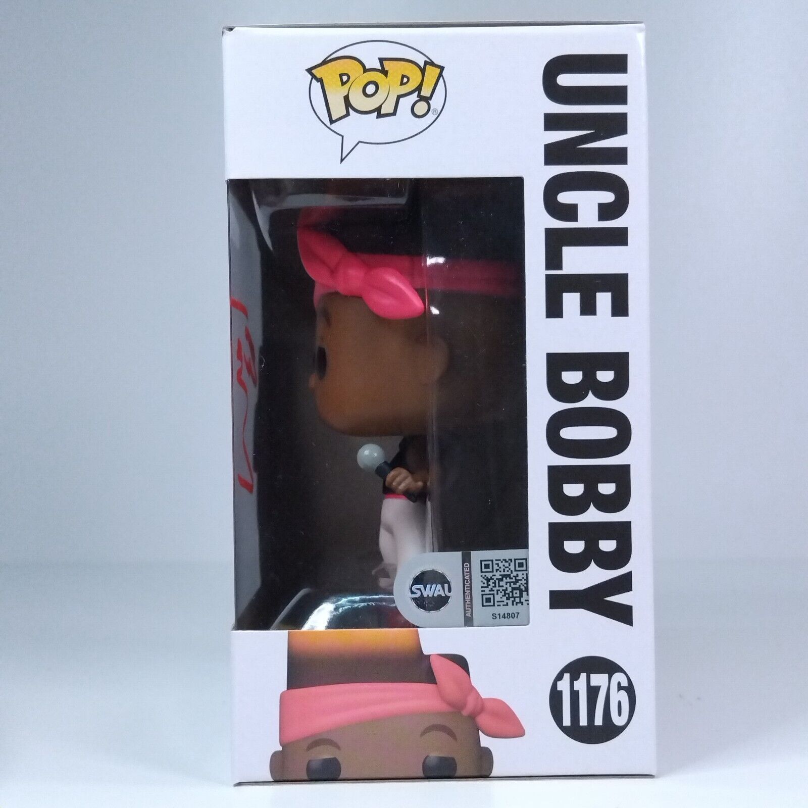 Funko Pop! Disney Proud Family Uncle Bobby Signed Cedric Entertainer #1176 WS