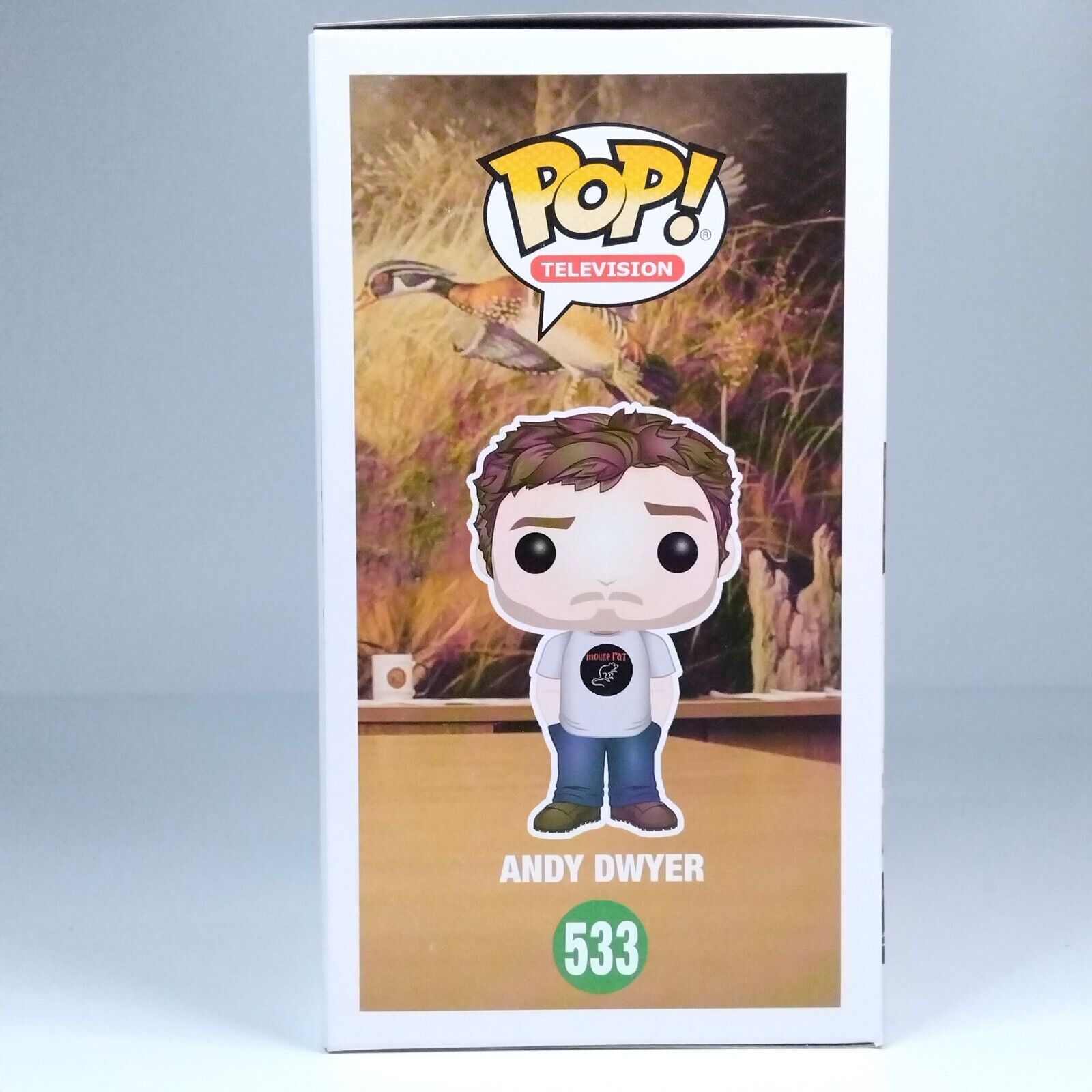 Funko Pop! TV Parks & Recreation Andy Dwyer Mouse Rat Fugitive Toys 500 Pcs #533