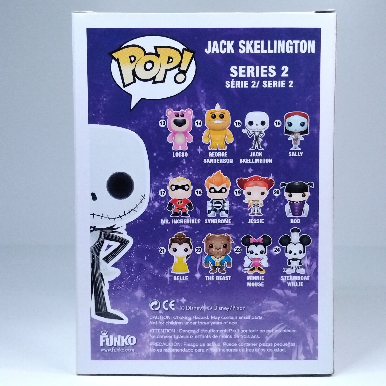 Funko Pop! Disney Nightmare Before Christmas Jack Skellington Glows 252 Pcs #15