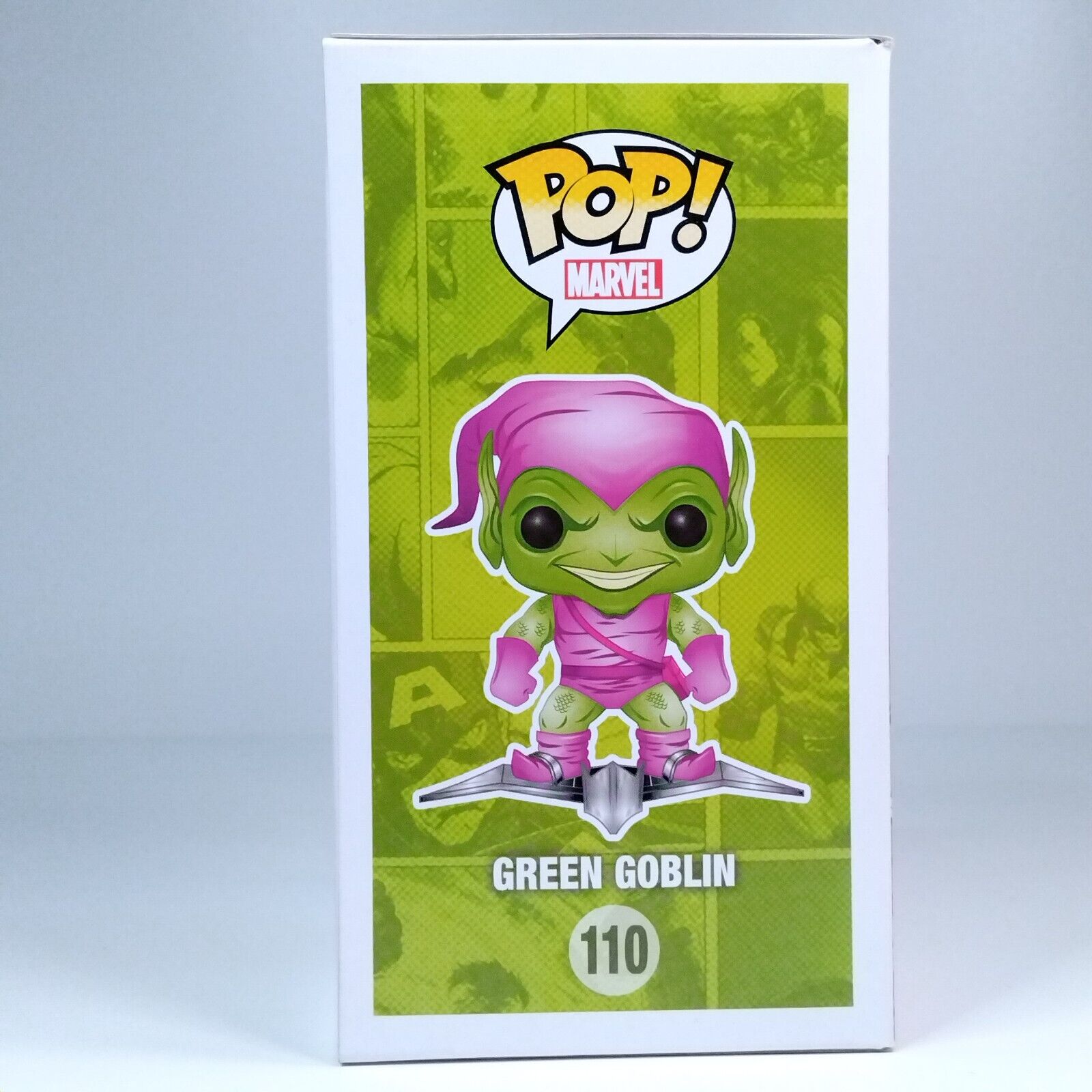 Funko Pop! Marvel Spider-Man Green Goblin Glows Exclusive #110