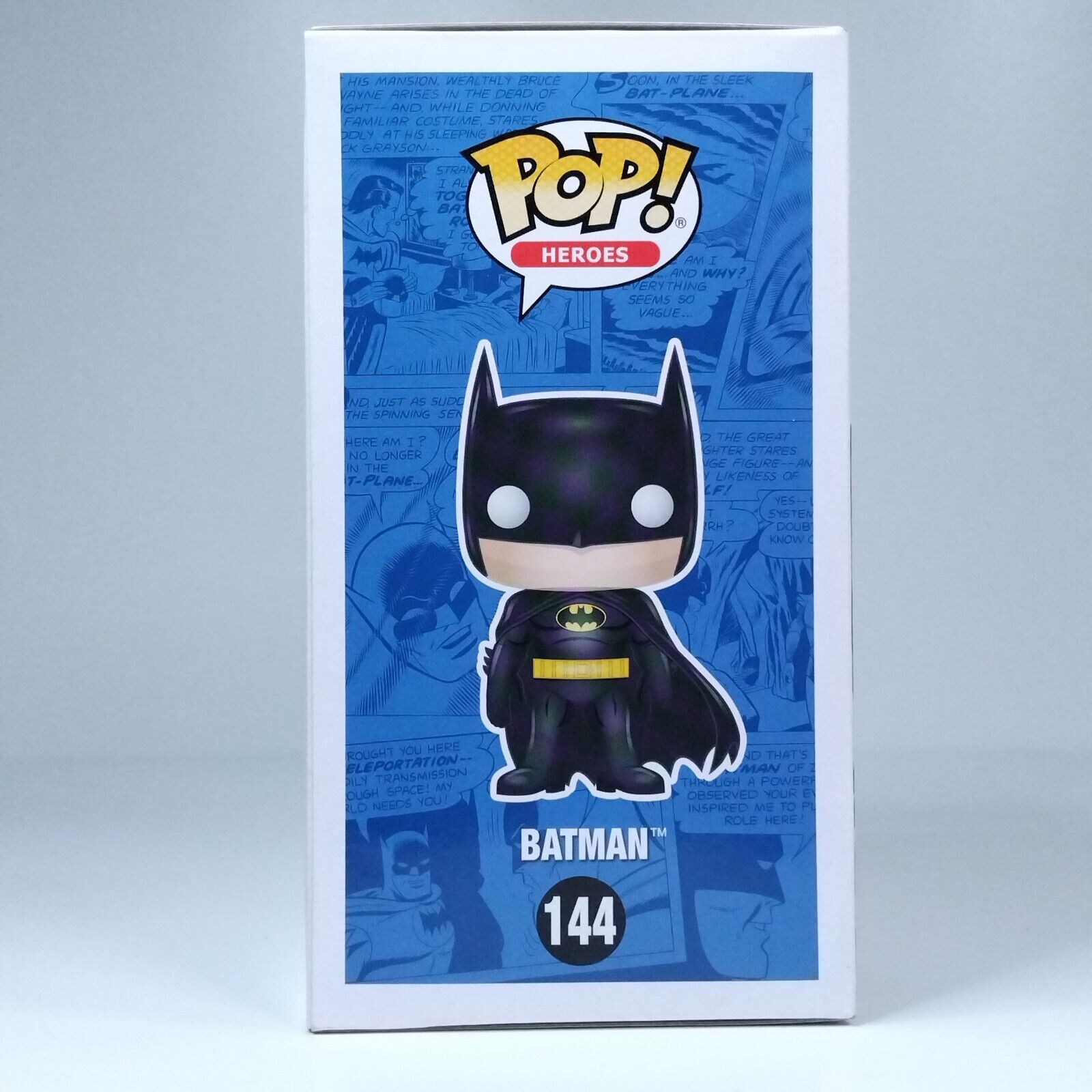 Funko Pop! DC Heroes Batman Signed Christian Bale COA #144 WS