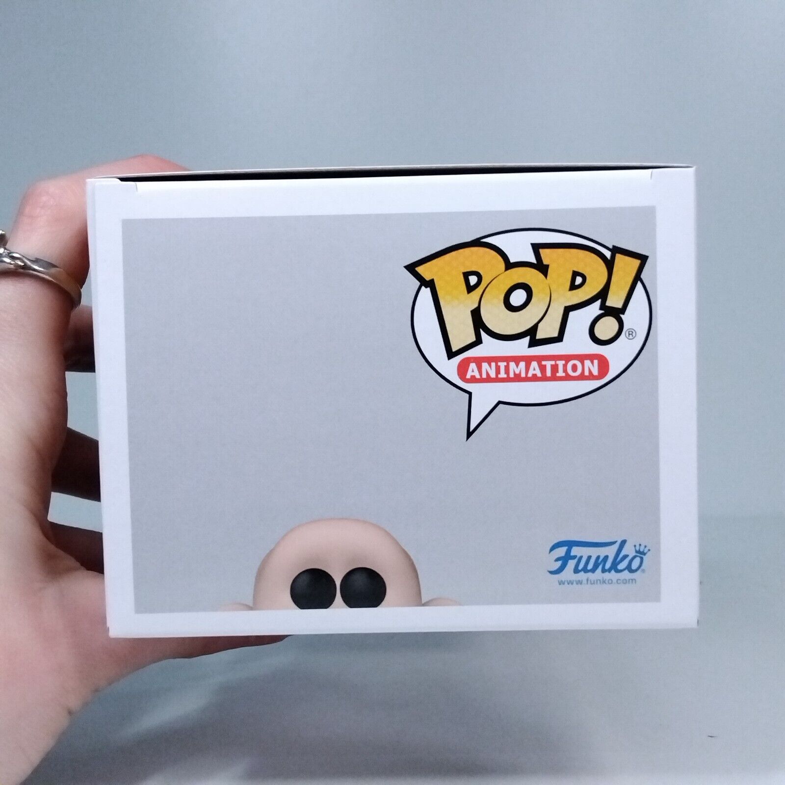 Funko Pop! Animation Wallace & Gromit Signed Ben Benjamin Whitehead COA #1744 WS