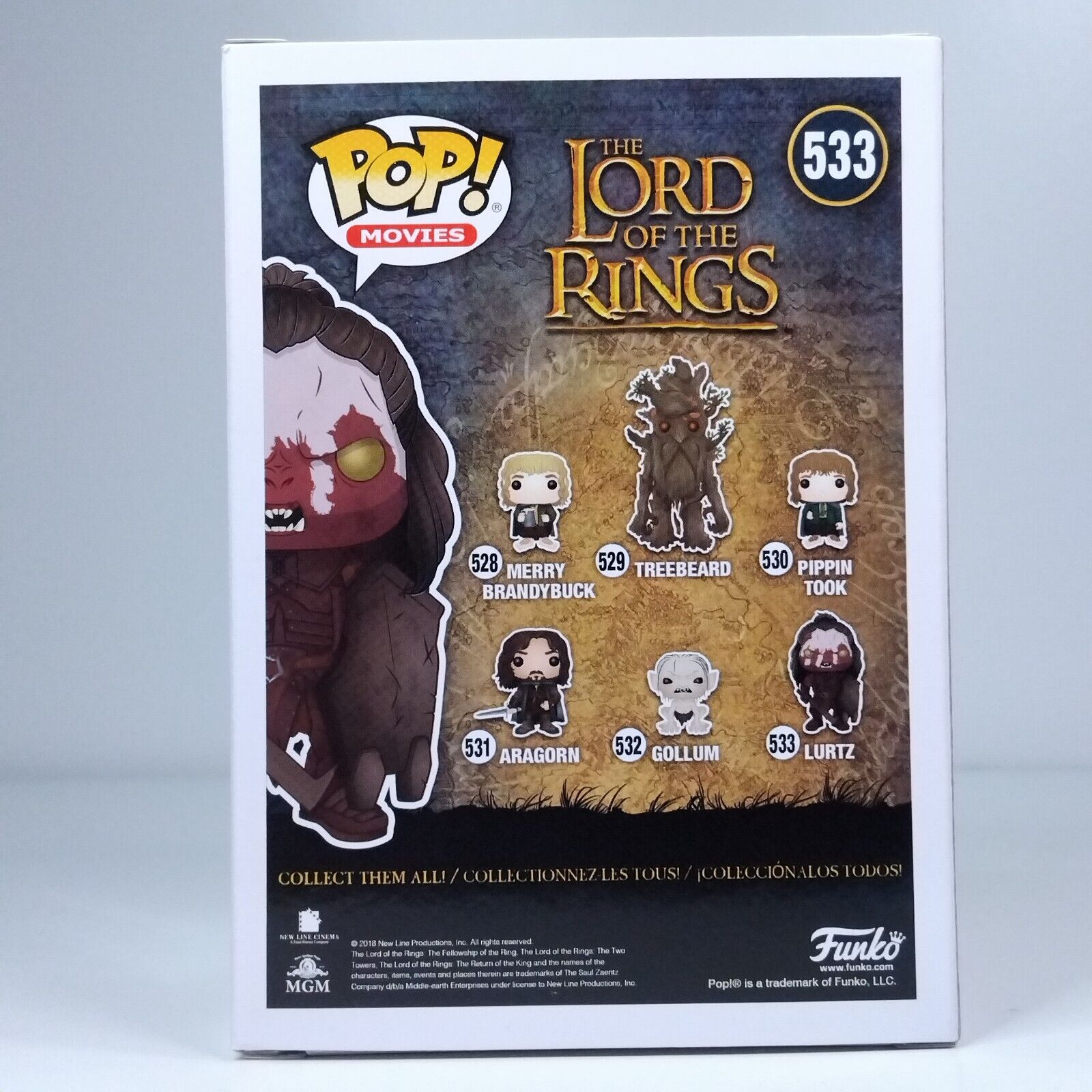 Funko Pop! Movies Lord of the Rings Lurtz #533