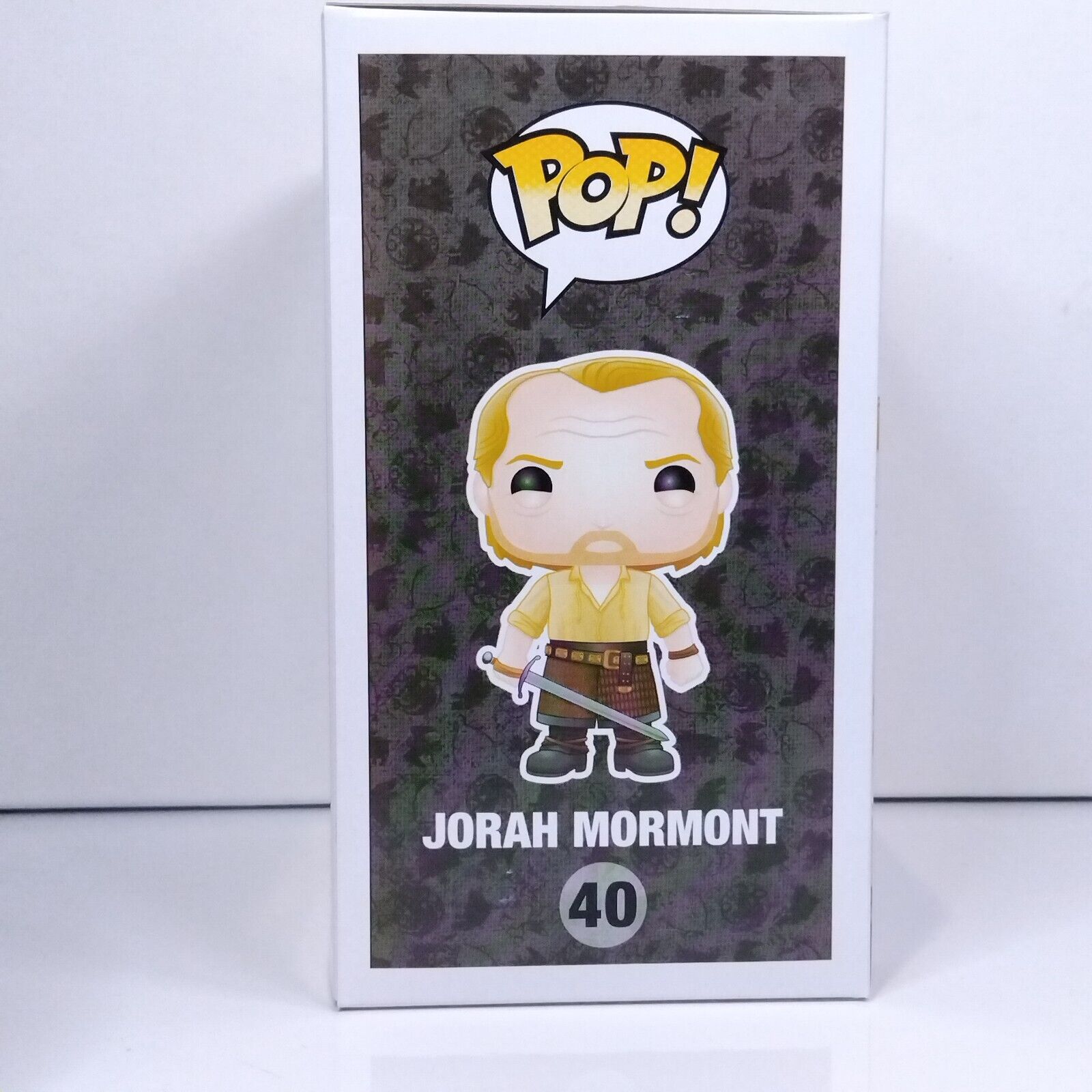 Funko Pop! TV Game of Thrones Jorah Mormont Signed Iain Glen COA #40 WS