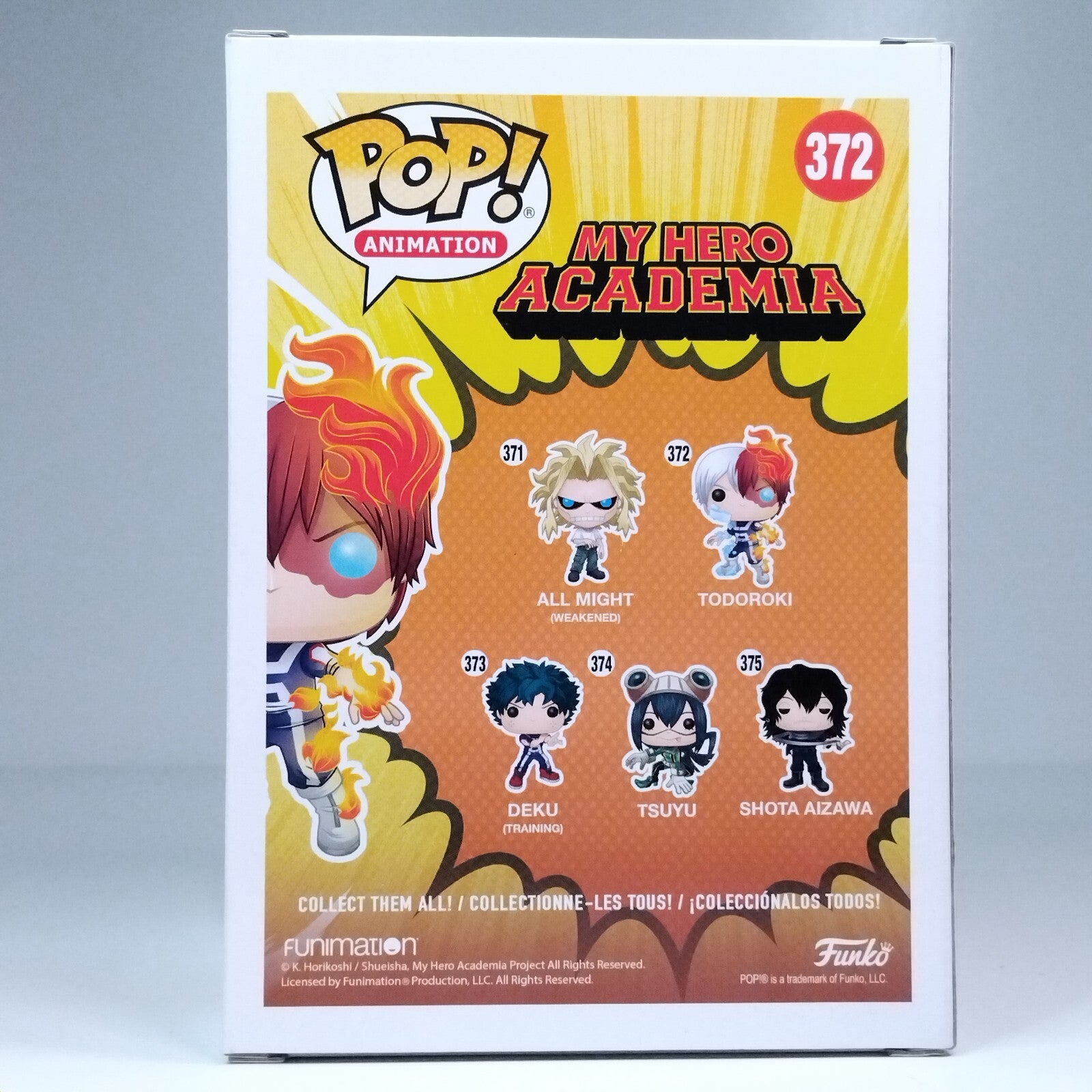 Funko Pop! Anime MHA My Hero Academia Todoroki Glows Special Edition #372