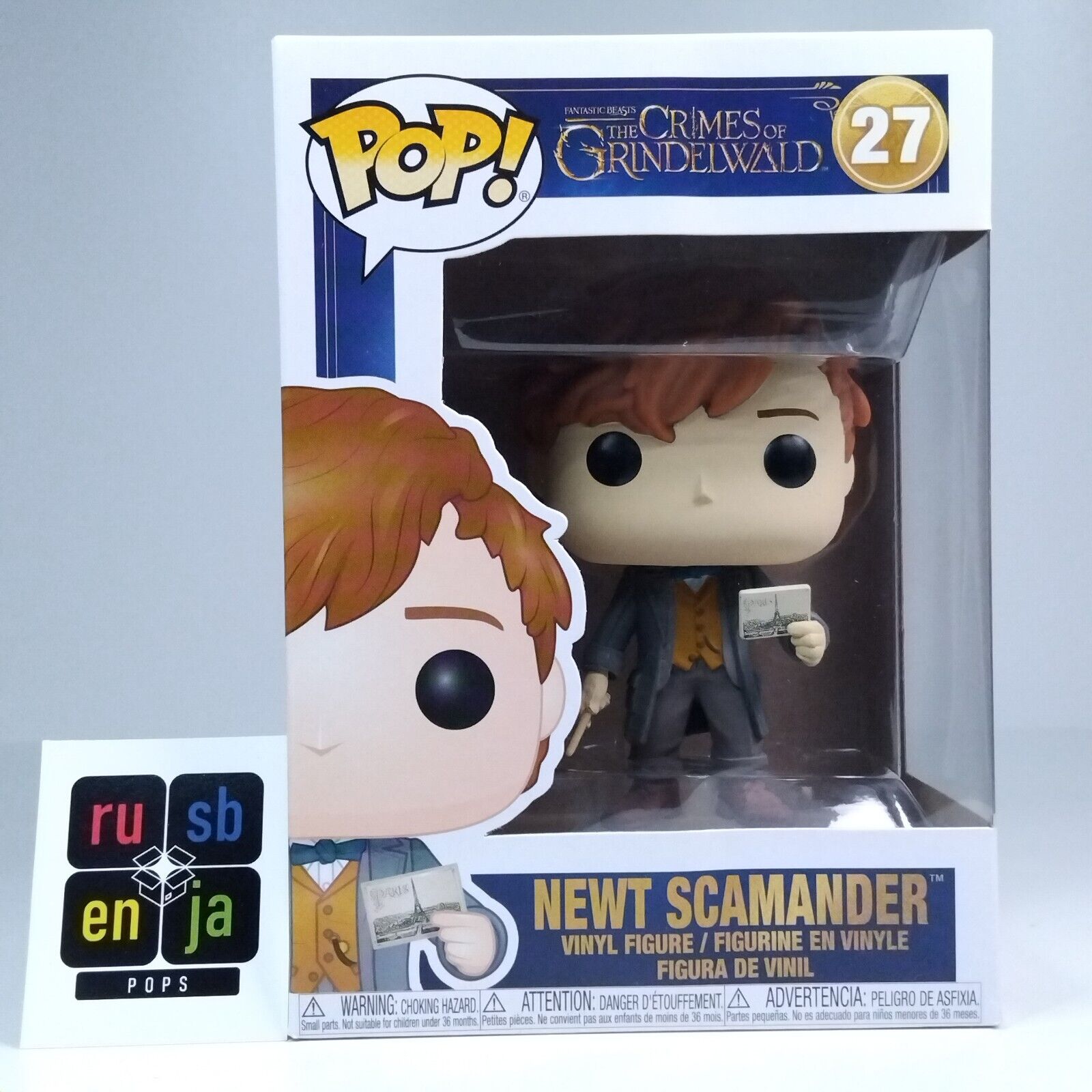 Funko Pop! Harry Potter Fantastic Beasts Newt Scamander #27