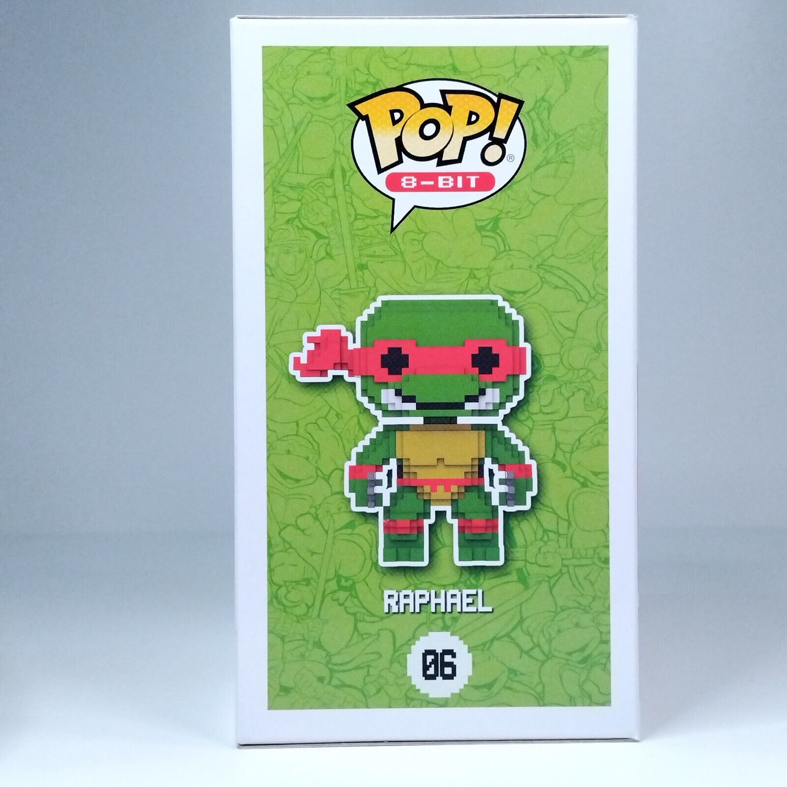 Funko Pop! 8-BIT TMNT Ninja Turtles Raphael Signed Kevin Eastman 7BAP COA #06