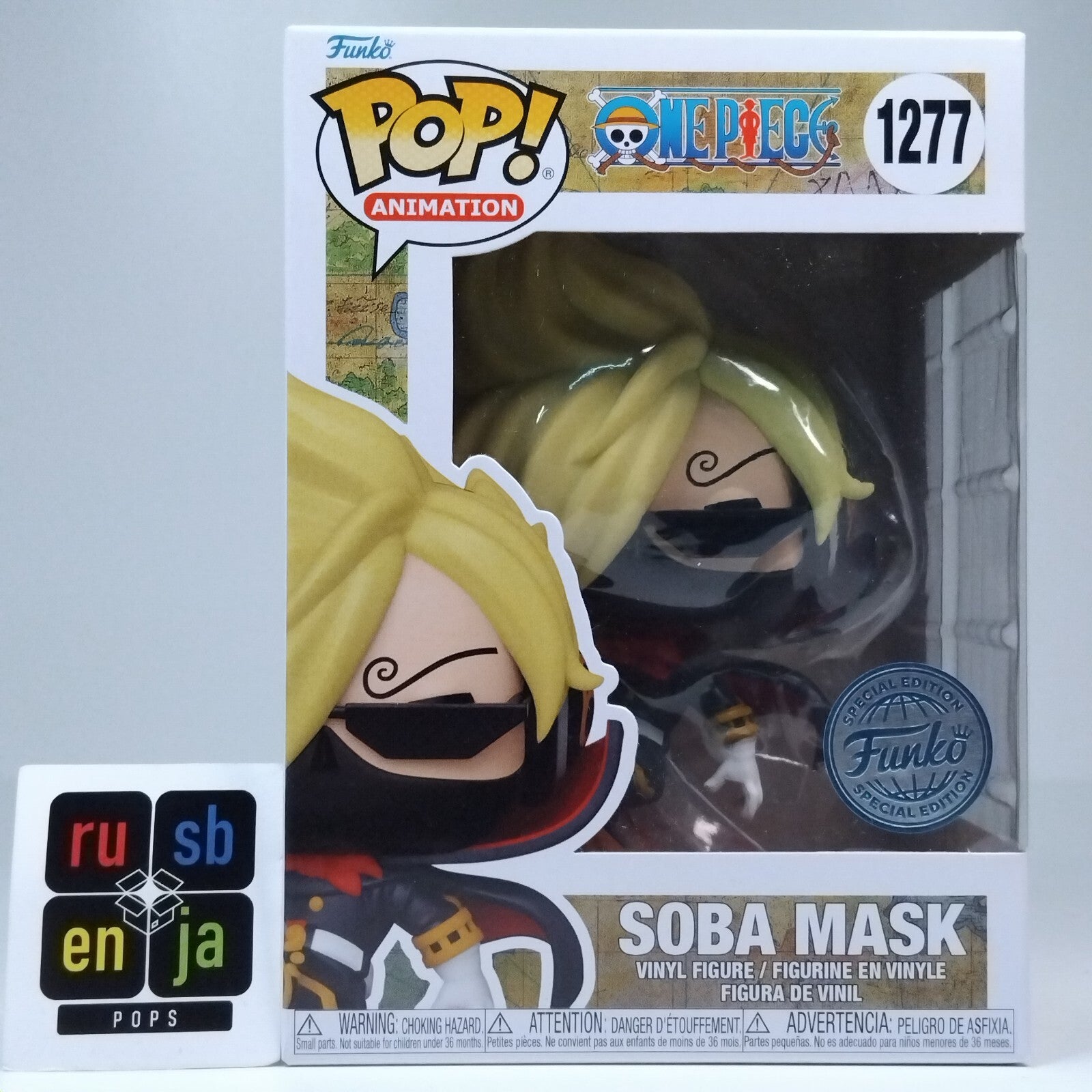 Funko Pop! Anime One Piece Soba Mask Special Edition #1277
