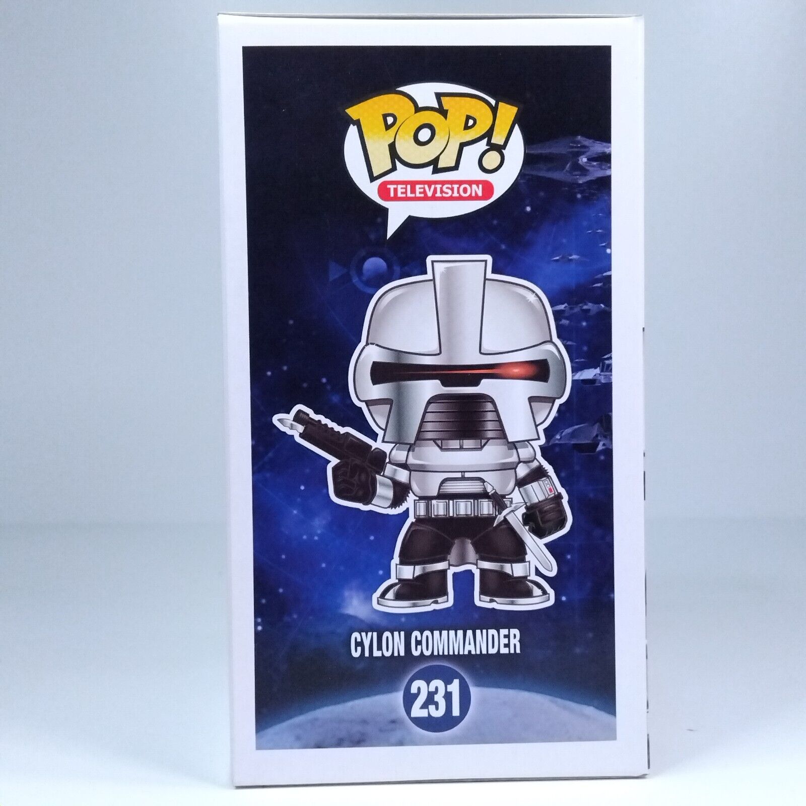 Funko Pop! TV Battlestar Galactica Cylon Commander NYCC 1,000 Pcs #231