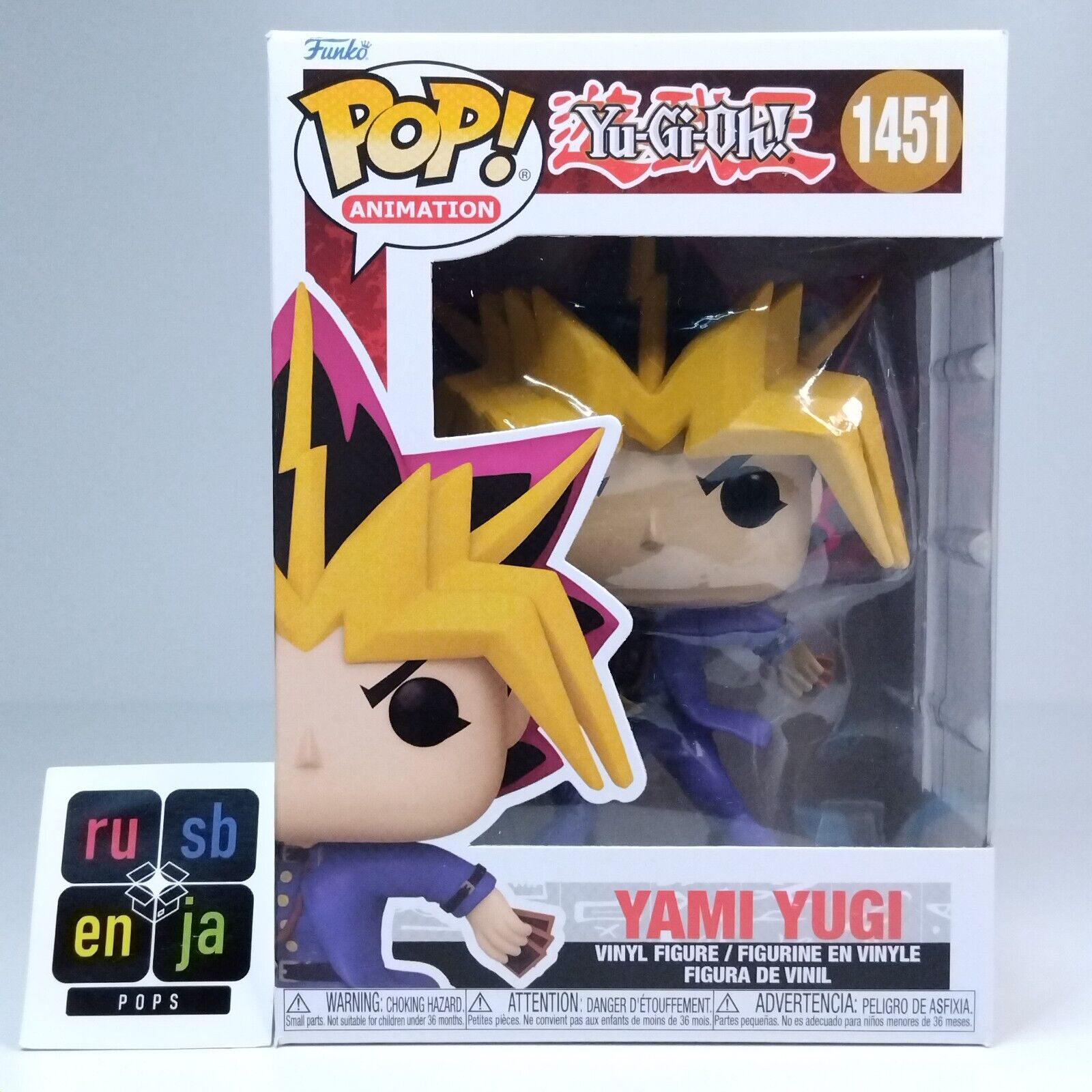 Funko Pop! Anime Yu-Gi-Oh! Yami Yugi #1451