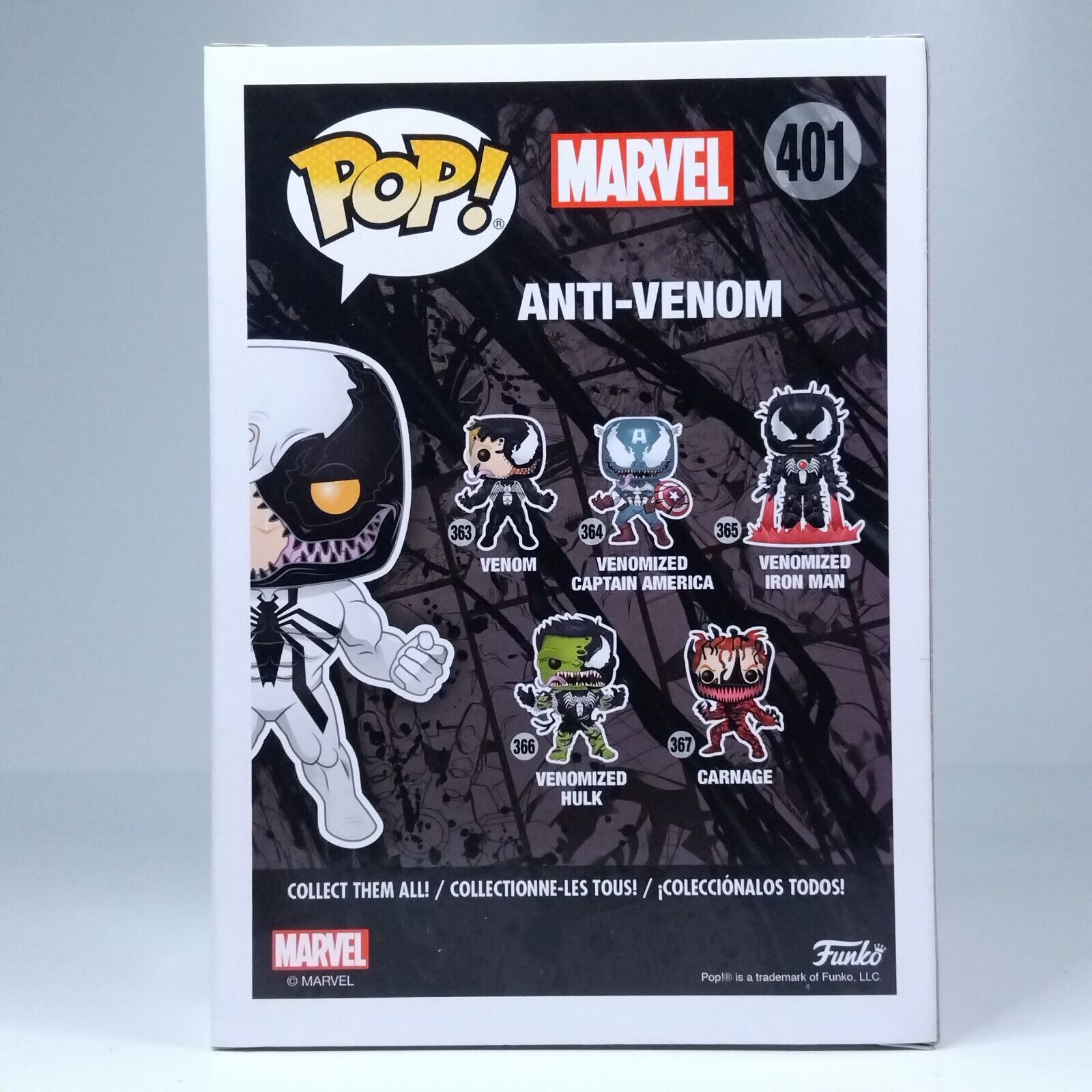 Funko Pop! Marvel Venom Anti-Venom Glows #401