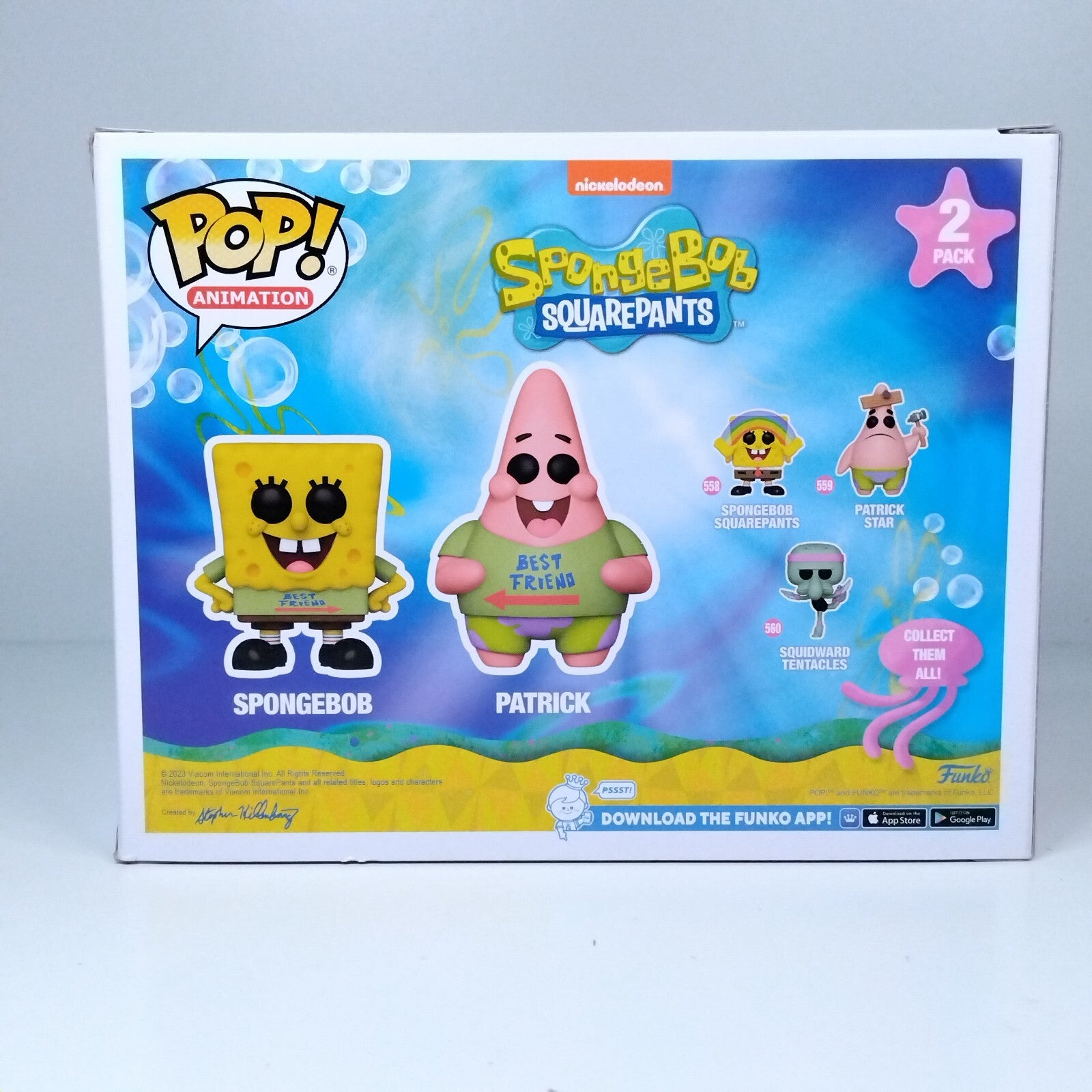 Funko Pop! Animation Spongebob Squarepants & Patrick Star 2 Pack