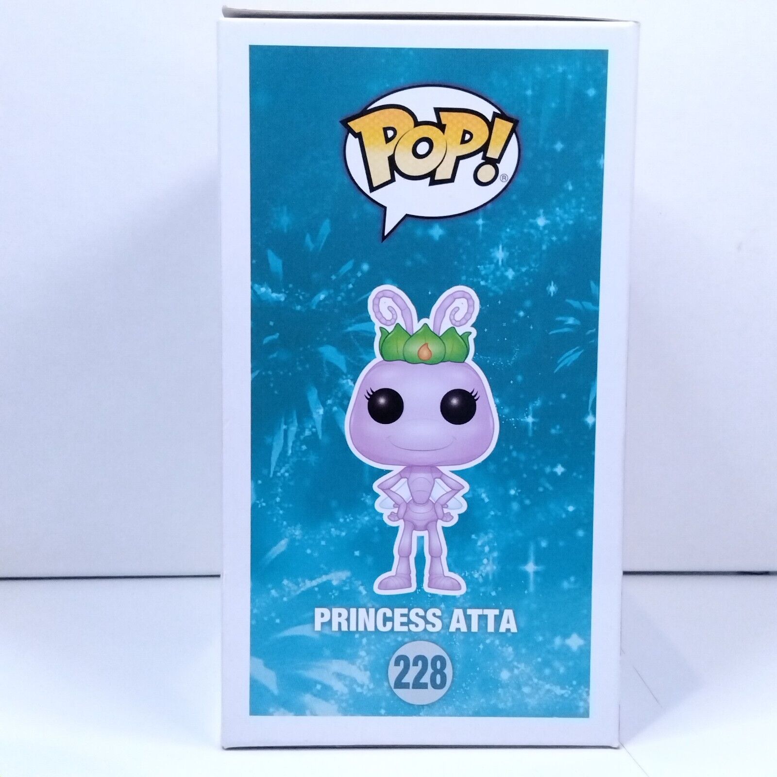 Funko Pop! Disney Bugs Life Princess Atta Signed Julia Louis-Dreyfus COA #228 WS