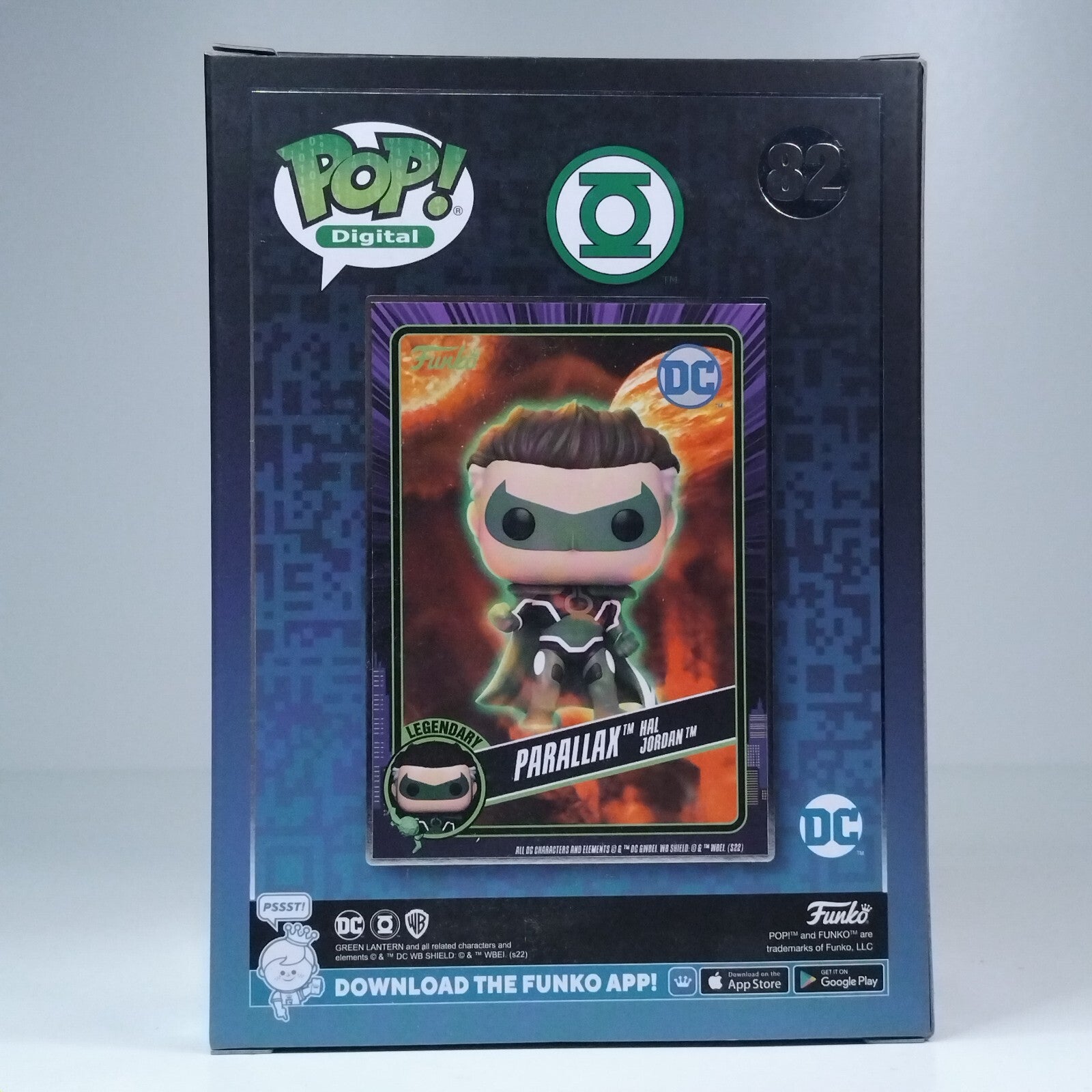 Funko Pop! Digital DC Heroes Green Lantern Parallax Hal Jordan 4,250 Pcs #82