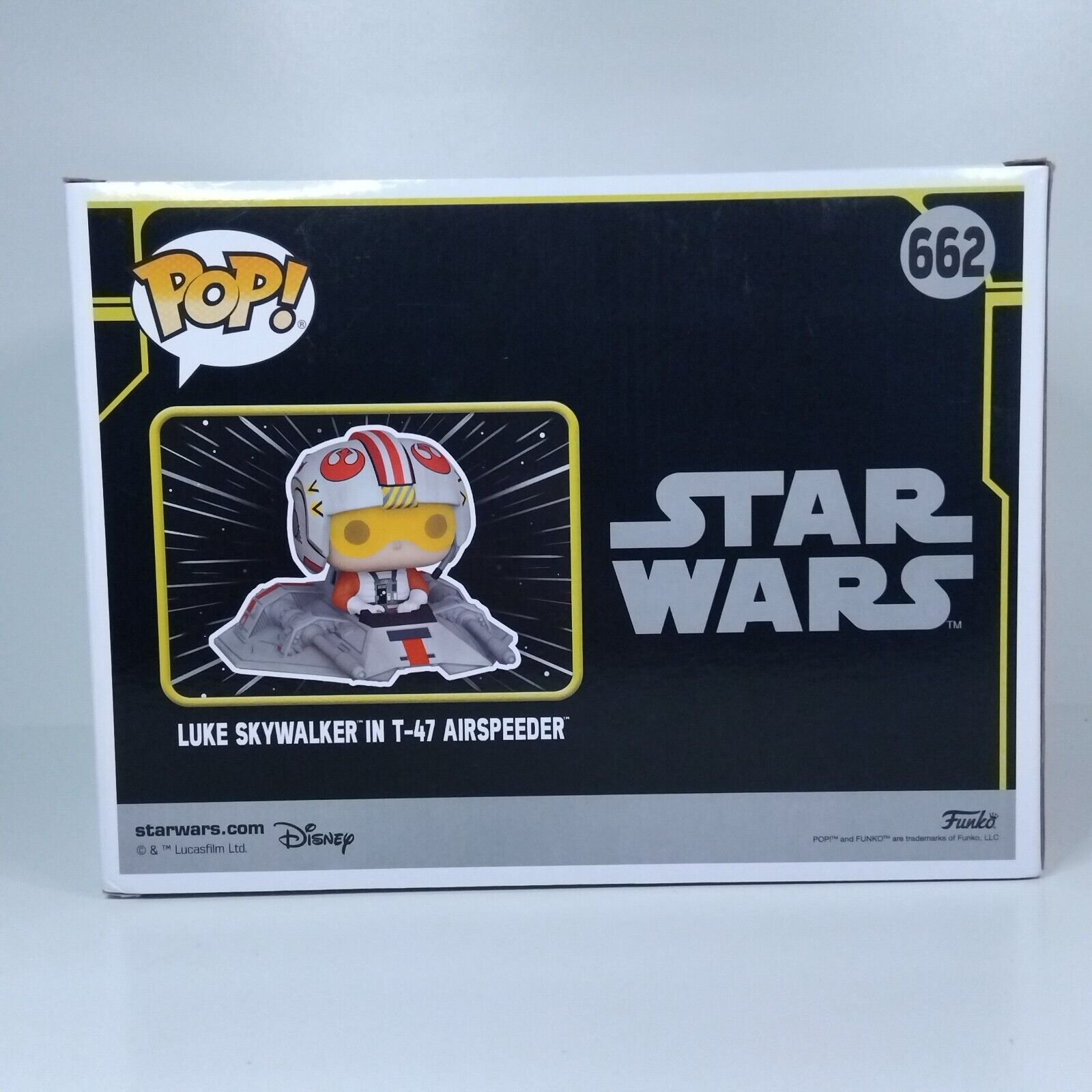 Funko Pop! Star Wars Luke Skywalker in T-47 Airspeeder Amazon Exclusive #662