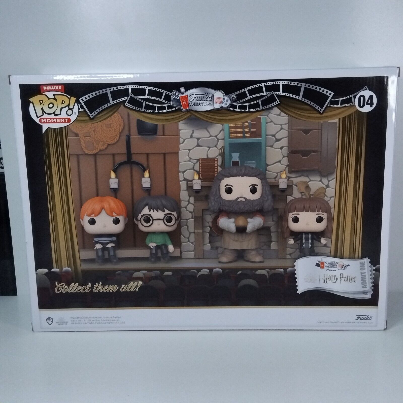 Funko Pop! Harry Potter Hagrid's Hut Ron / Harry / Hagrid / Hermione #04