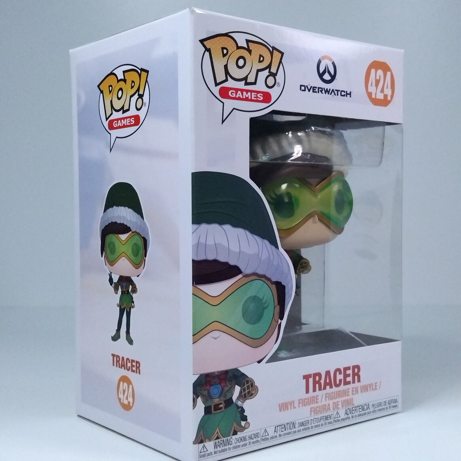 Funko Pop! Games Overwatch Tracer Green #424