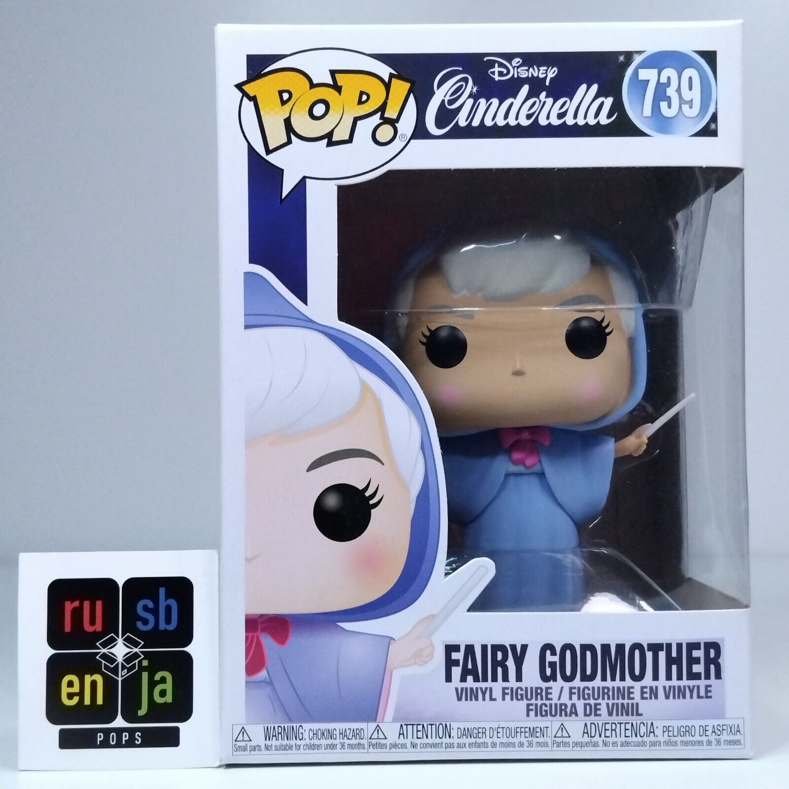 Funko Pop! Disney Cinderella Fairy Godmother #739