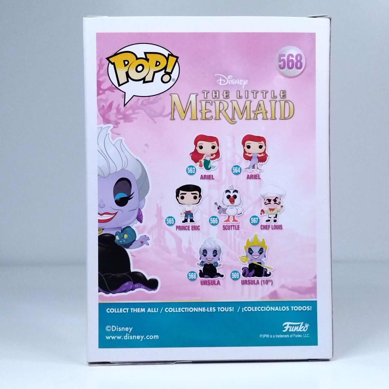 Funko Pop! Disney The Little Mermaid Ursula Metallic Primark Exclusive #568