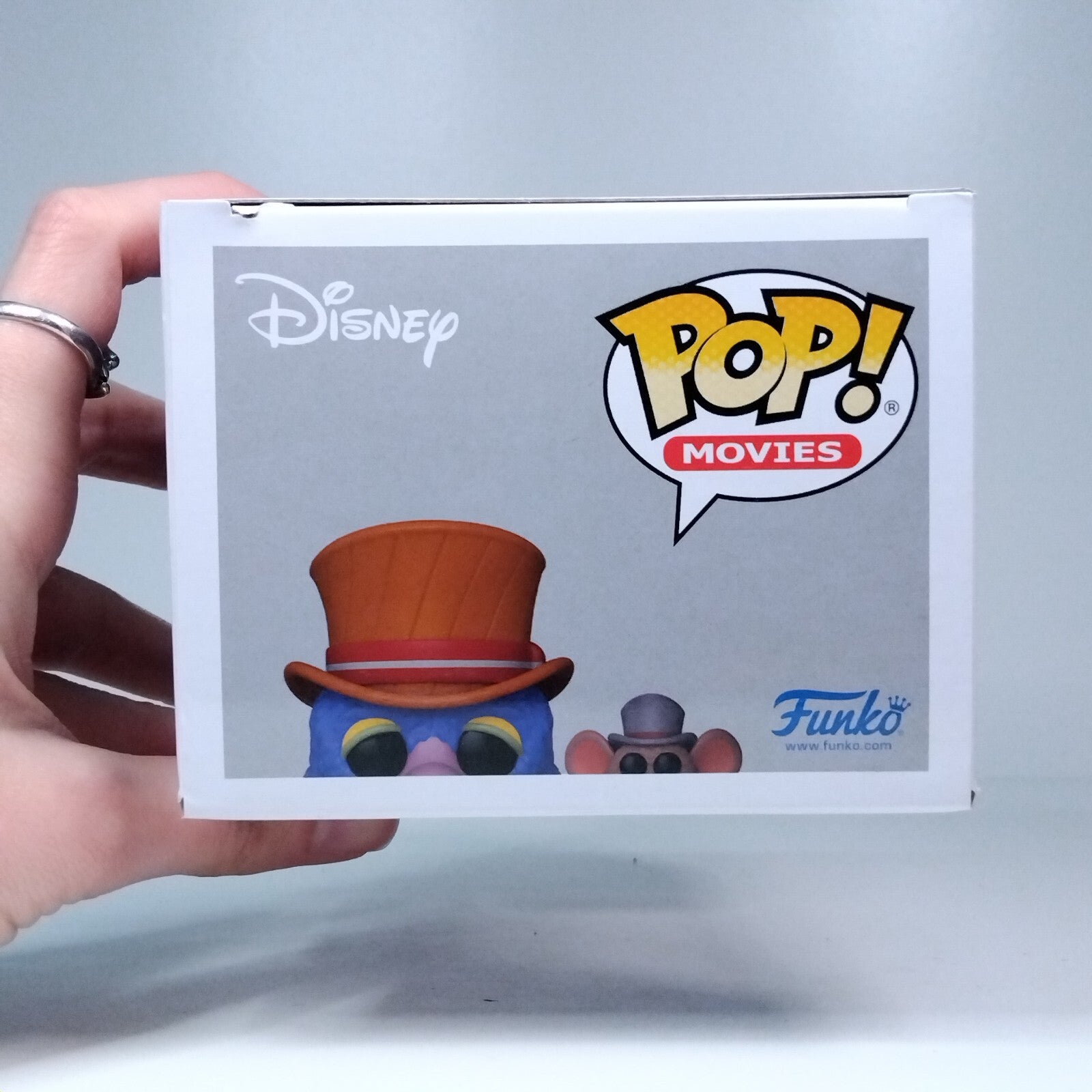 Funko Pop! Disney Muppet Christmas Carol Charles Dickens & Rizzo Flocked #1456