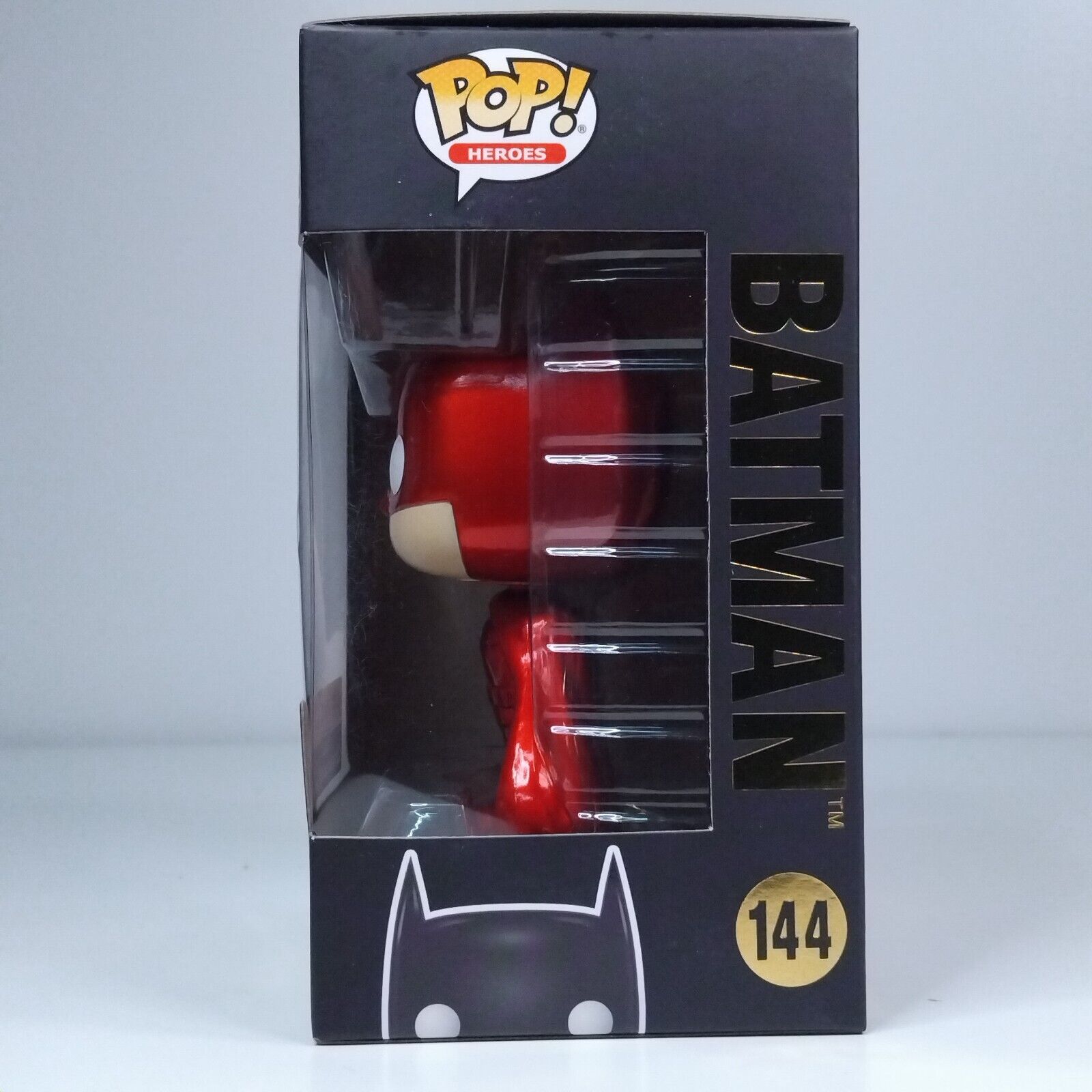 Funko Pop! DC Heroes Batman Metallic Red Primark Exclusive #144