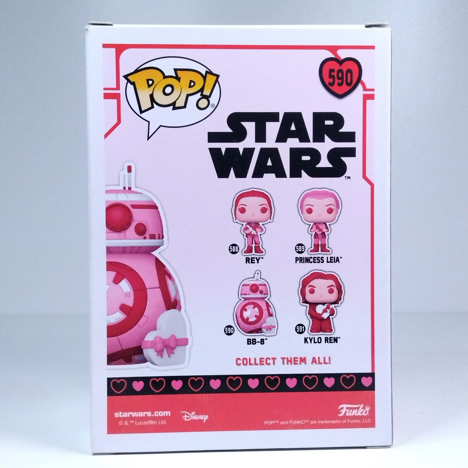 Funko Pop! Star Wars Valentine's Day BB-8 #590
