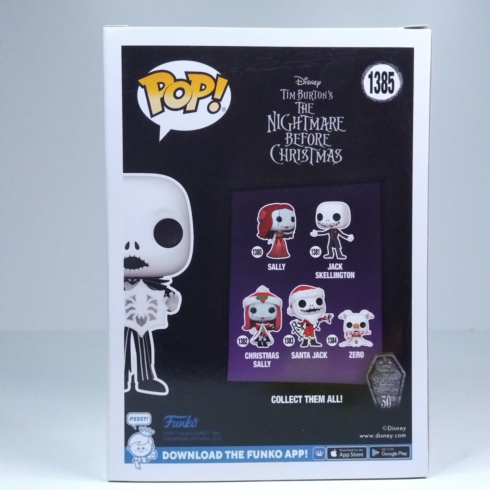 Funko Pop! Disney TNBC Jack Skellington Exclusive #1385