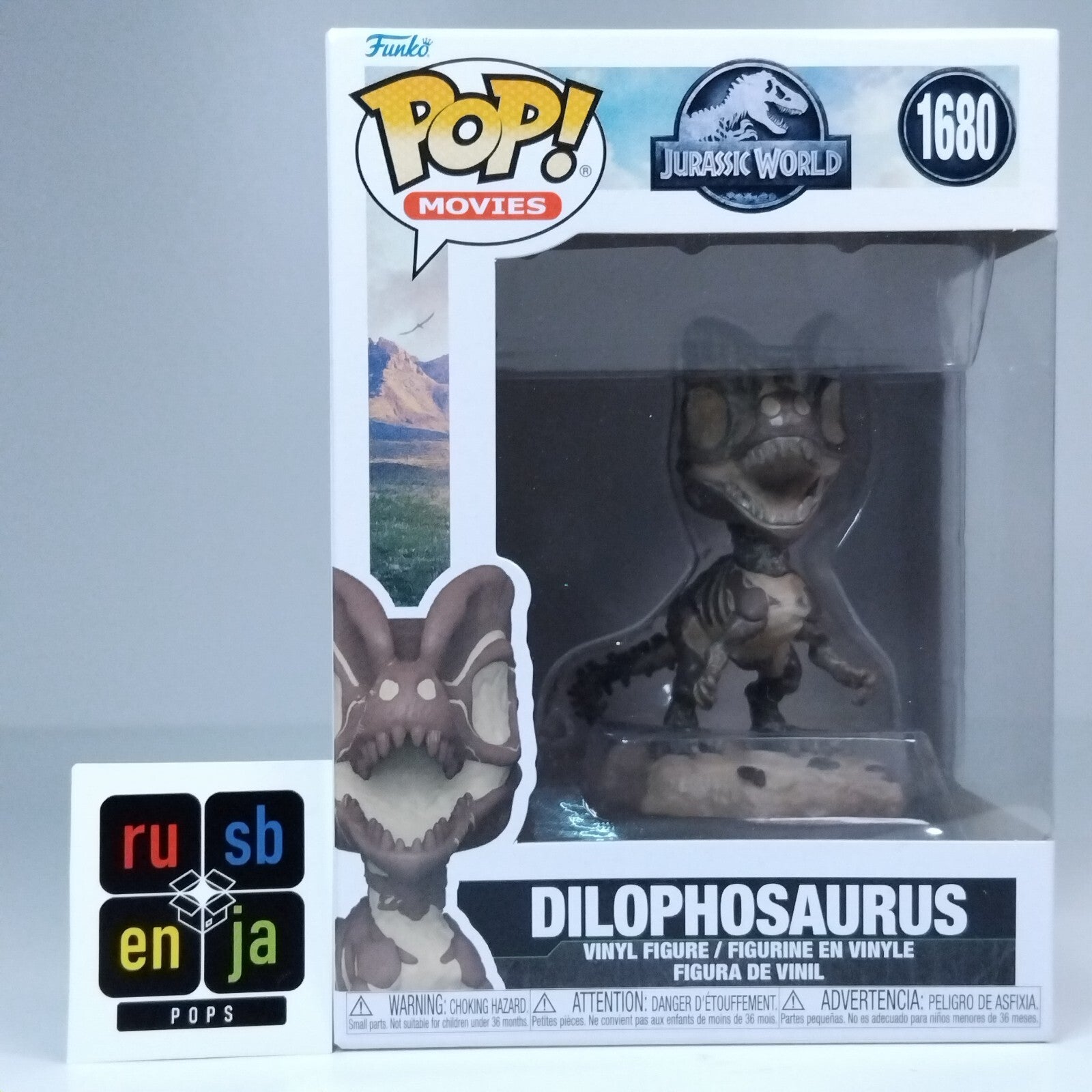 Funko Pop! Movies Jurassic Park Dilophosaurus #1680