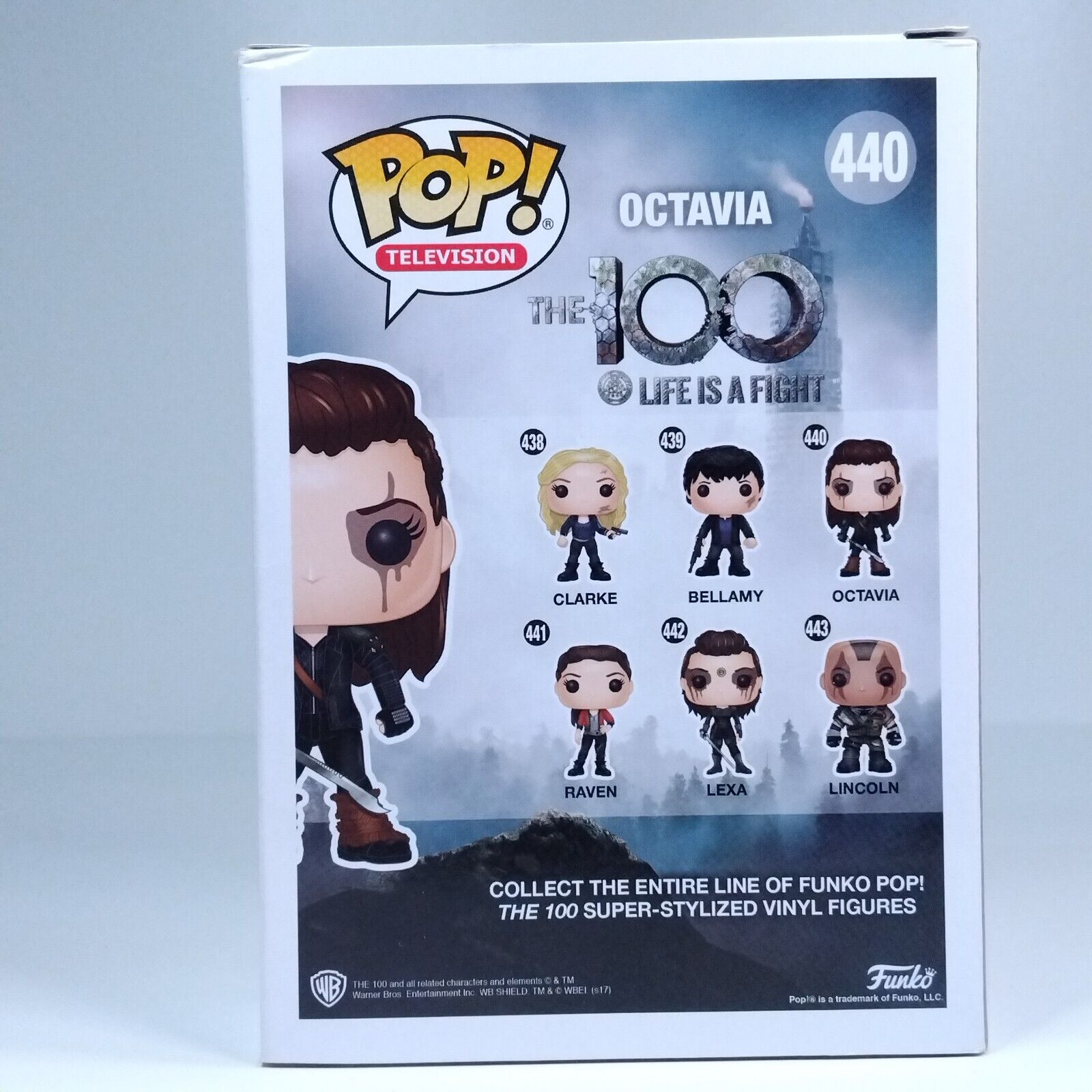 Funko Pop! TV The 100 Octavia Signed & Quote Marie Avgeropoulos COA #440 WS