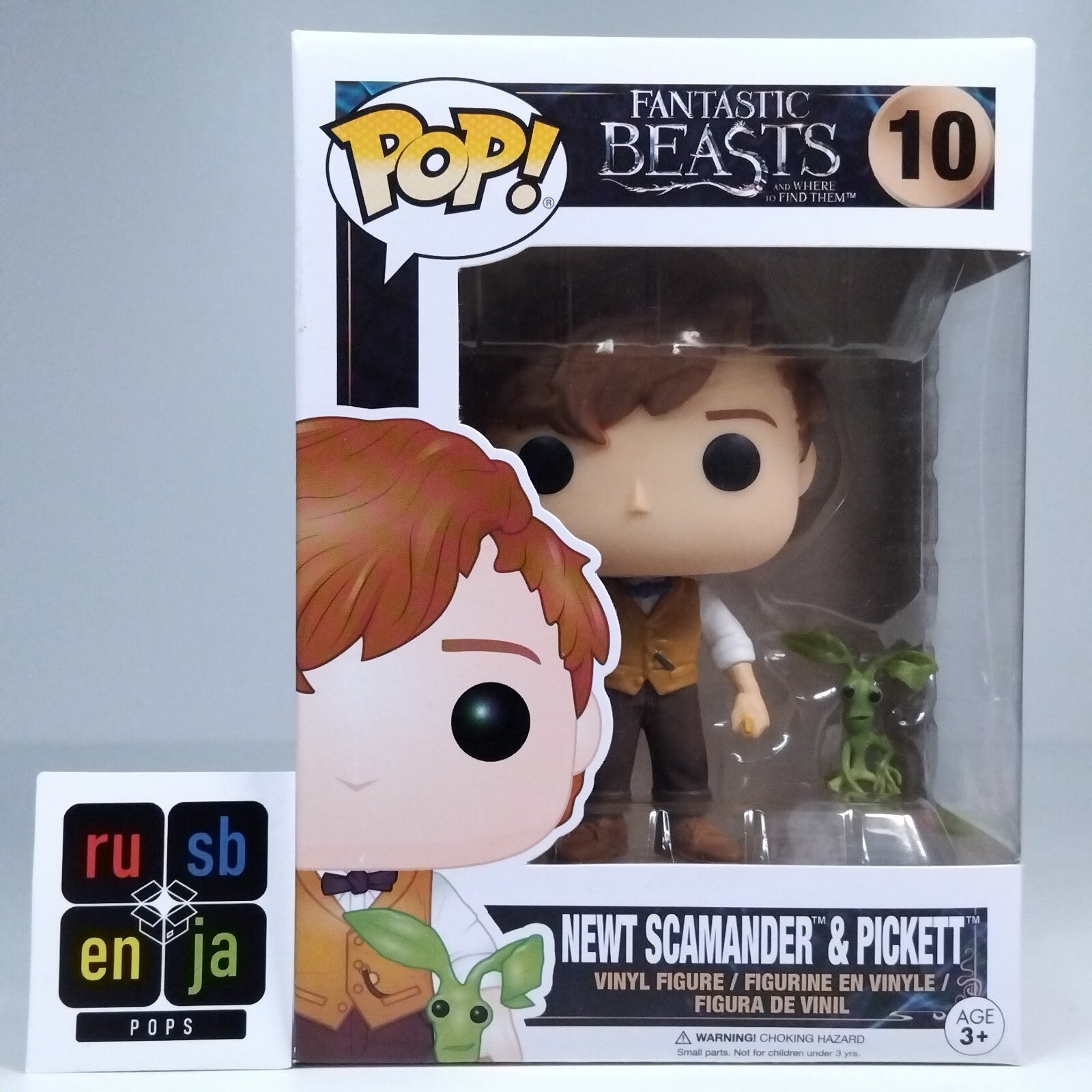 Funko Pop! Harry Potter Fantastic Beasts Newt Scamander & Pickett #10