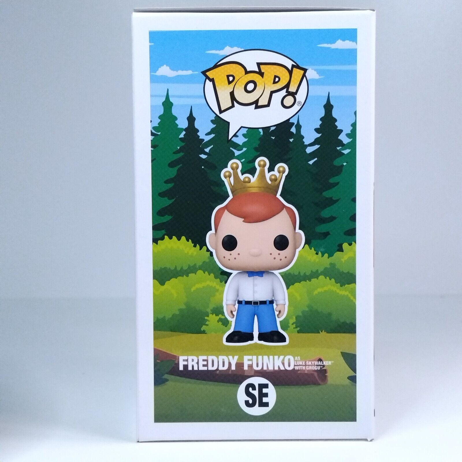 Funko Pop! Star Wars Freddy Funko as Luke Skywalker with Grogu 4,000 Pcs #SE