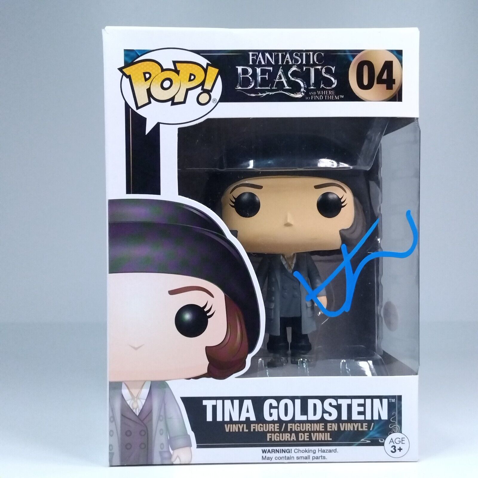 Funko Pop! Fantastic Beasts Tina Goldstein Signed Katherine Waterston COA #04 WS