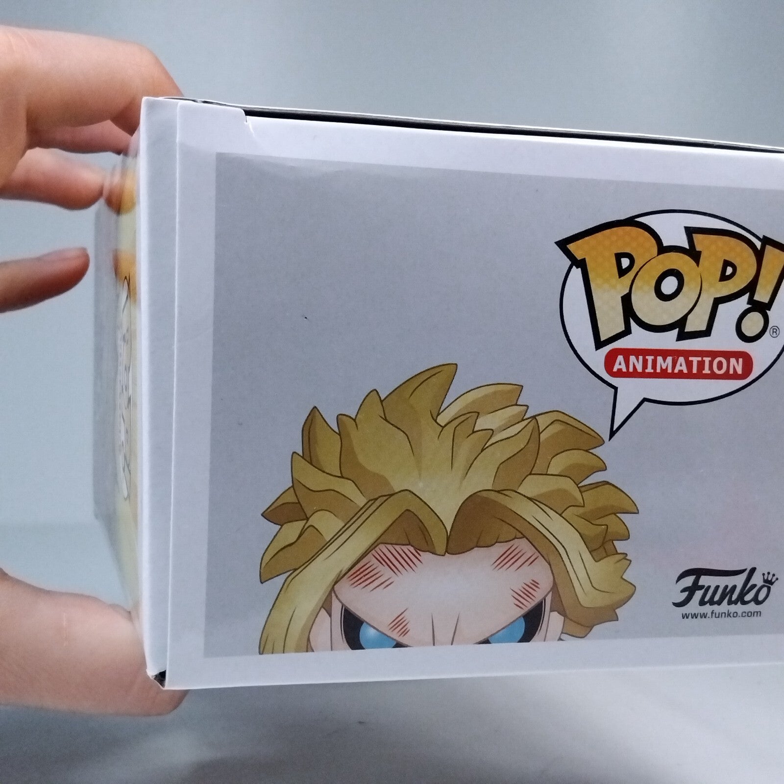 Funko Pop! Anime MHA My Hero Academia All Might Weakened Boxlunch Glows #648