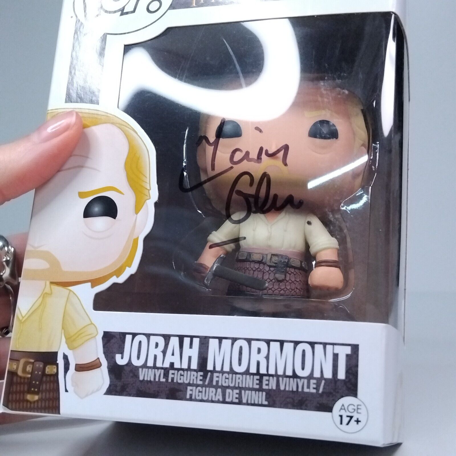 Funko Pop! TV Game of Thrones Jorah Mormont Iain Glen COA #40