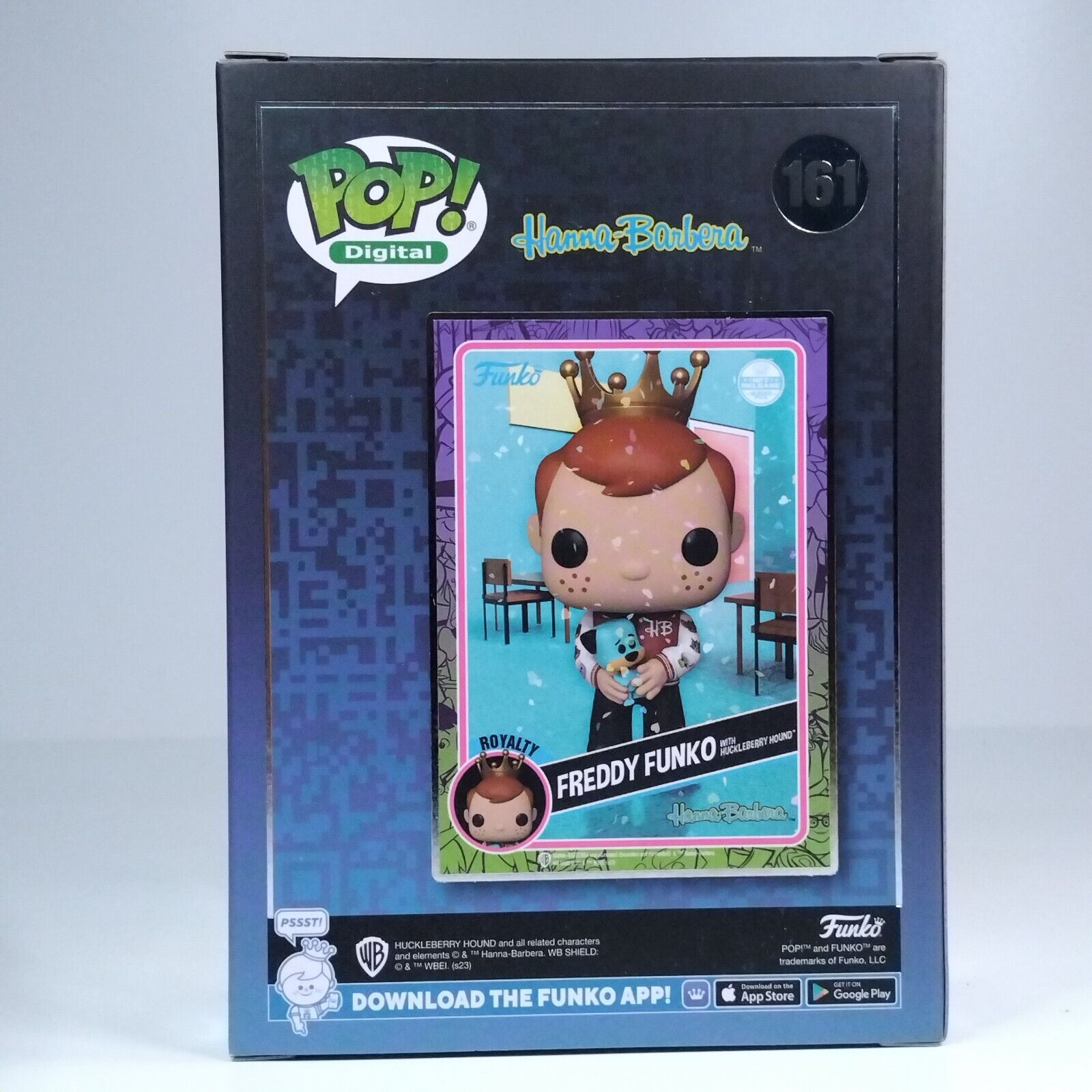 Funko Pop! Digital Animation Freddy Funko with Huckleberry Hound #161