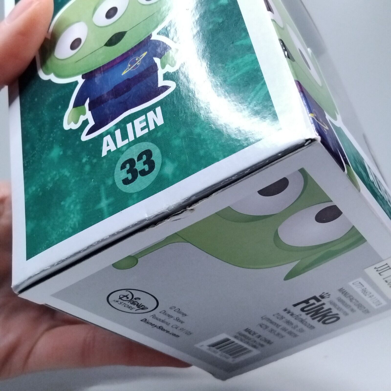 Funko Pop! Disney Toy Story Alien Metallic SDCC 480 Pcs #33