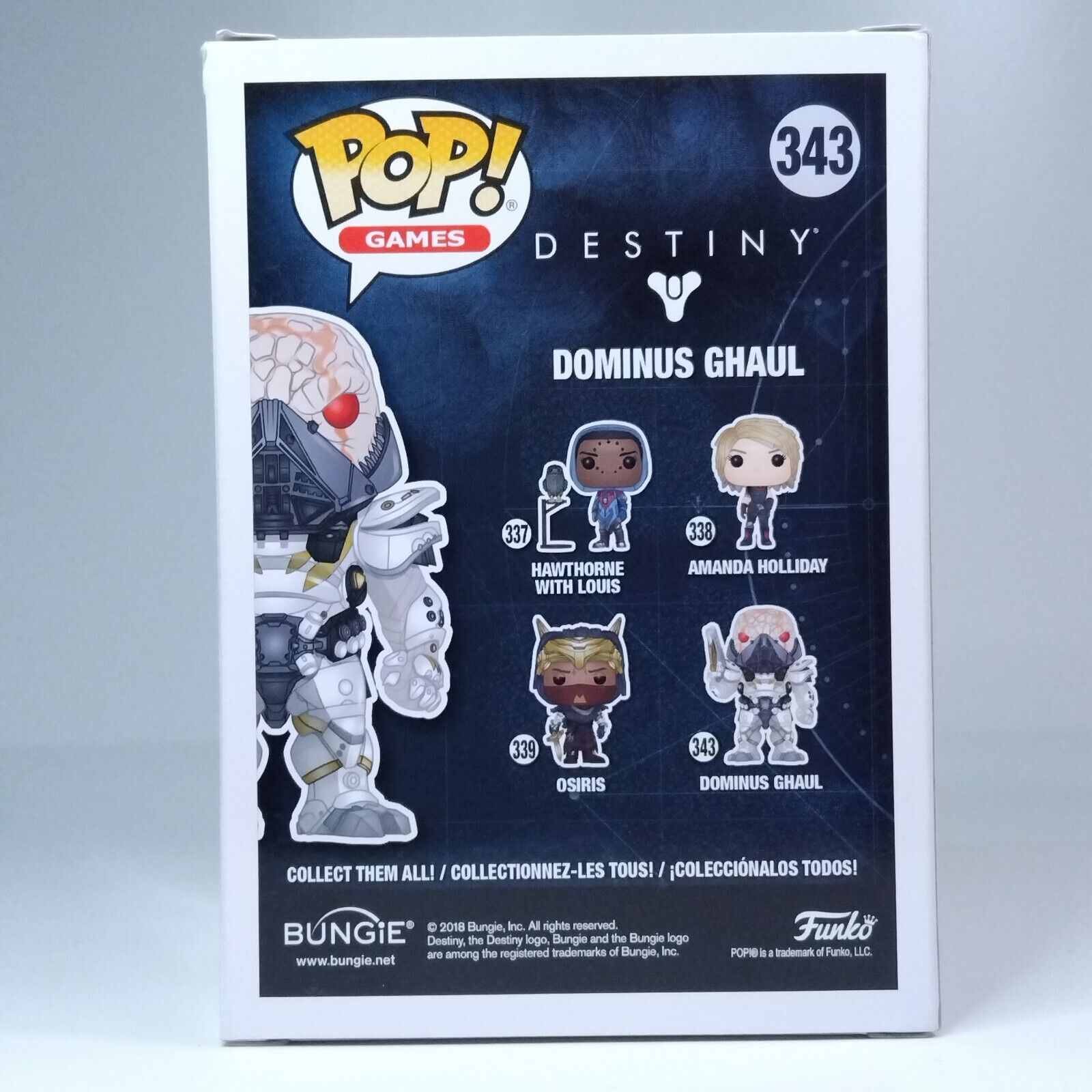 Funko Pop! Games Destiny Dominus Ghaul #343