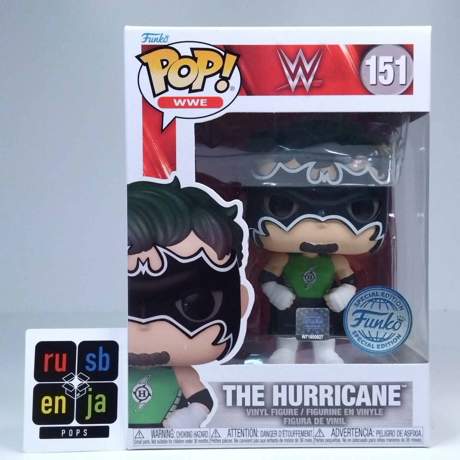 Funko Pop! WWE The Hurricane Special Edition #151